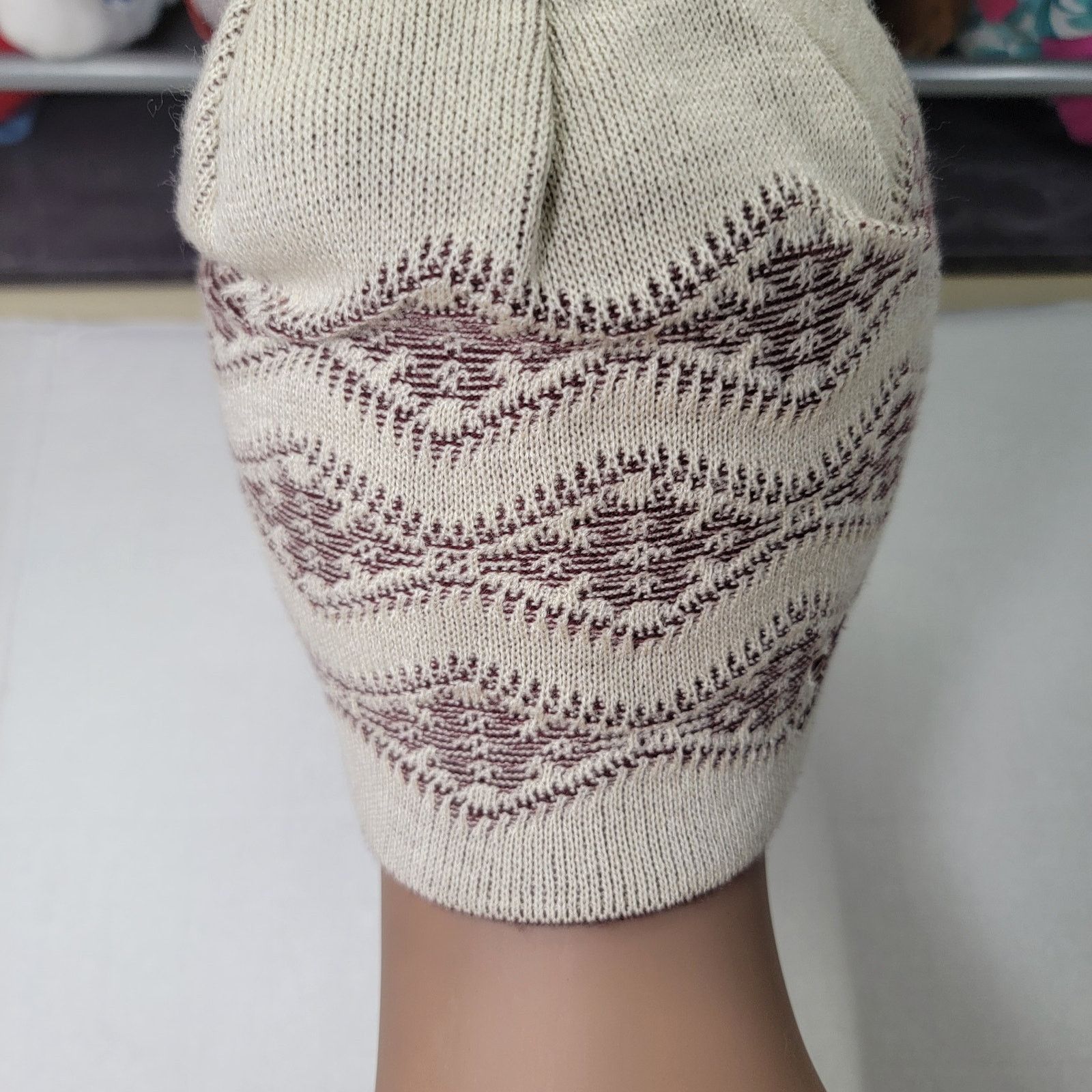 Adidas Adidas Texas A&M Maroon & Cream Knit Reversable Beanie Size ONE SIZE - 5 Thumbnail
