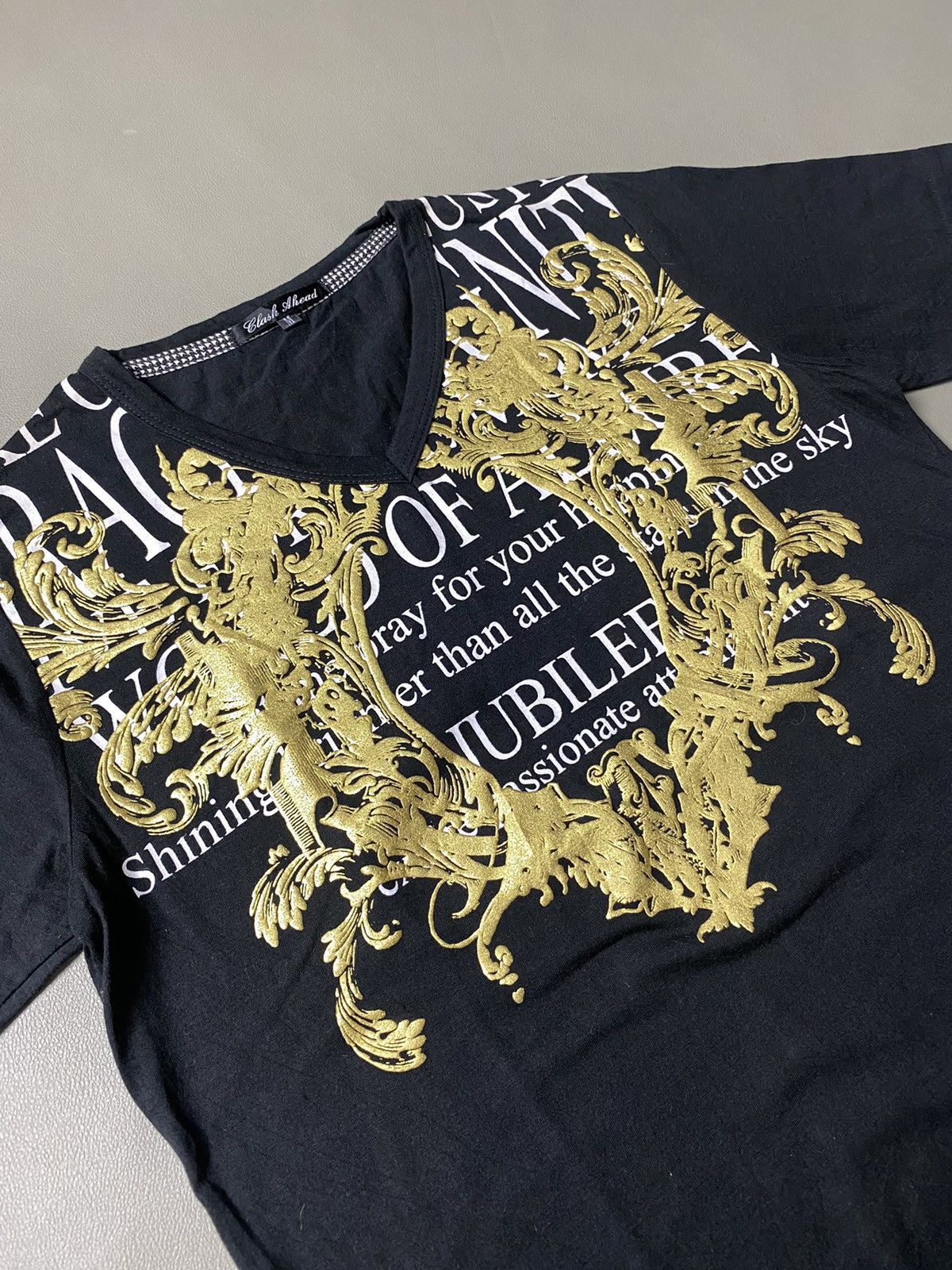 Beauty Beast × If Six Was Nine × Japanese Brand Clash Ahead Poem Gothic Punk Tshirt Size US M / EU 48-50 / 2 - 3 Thumbnail