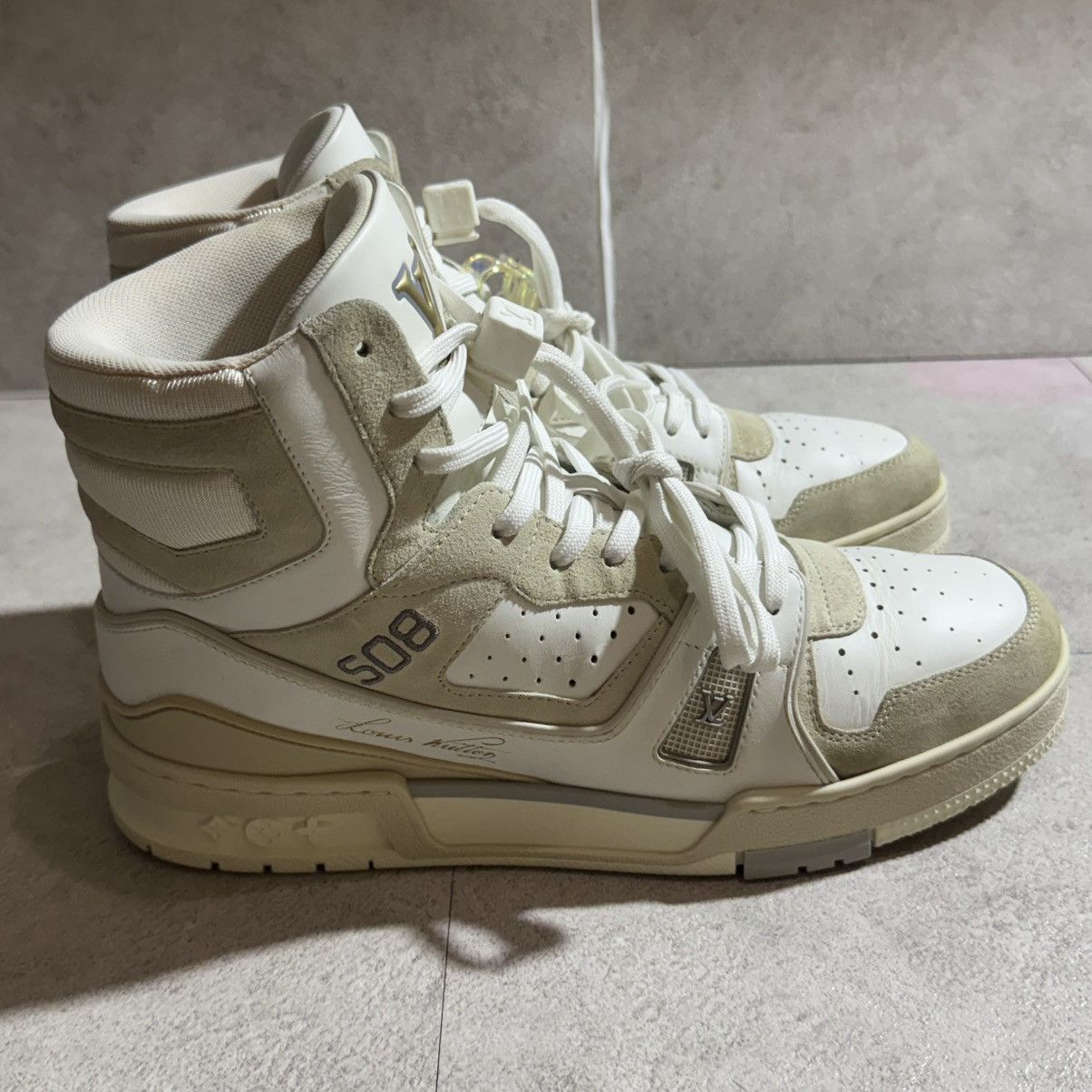 Louis Vuitton Louis Vuitton SS20 Mens 508 High Top Virgil Sneakers Size US 7 / EU 40 - 5 Thumbnail