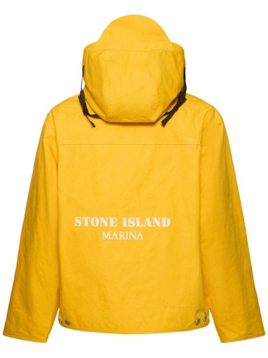 Stone Island o1lsvrm0425 Marina Aluminium Tela jacket in Ochre Size US M / EU 48-50 / 2 - 2 Thumbnail
