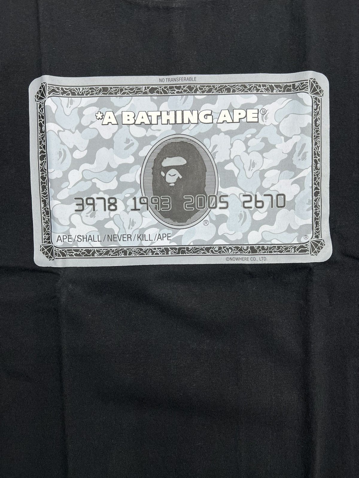 Bape Bape Card T-Shirt Size US M / EU 48-50 / 2 - 2 Thumbnail