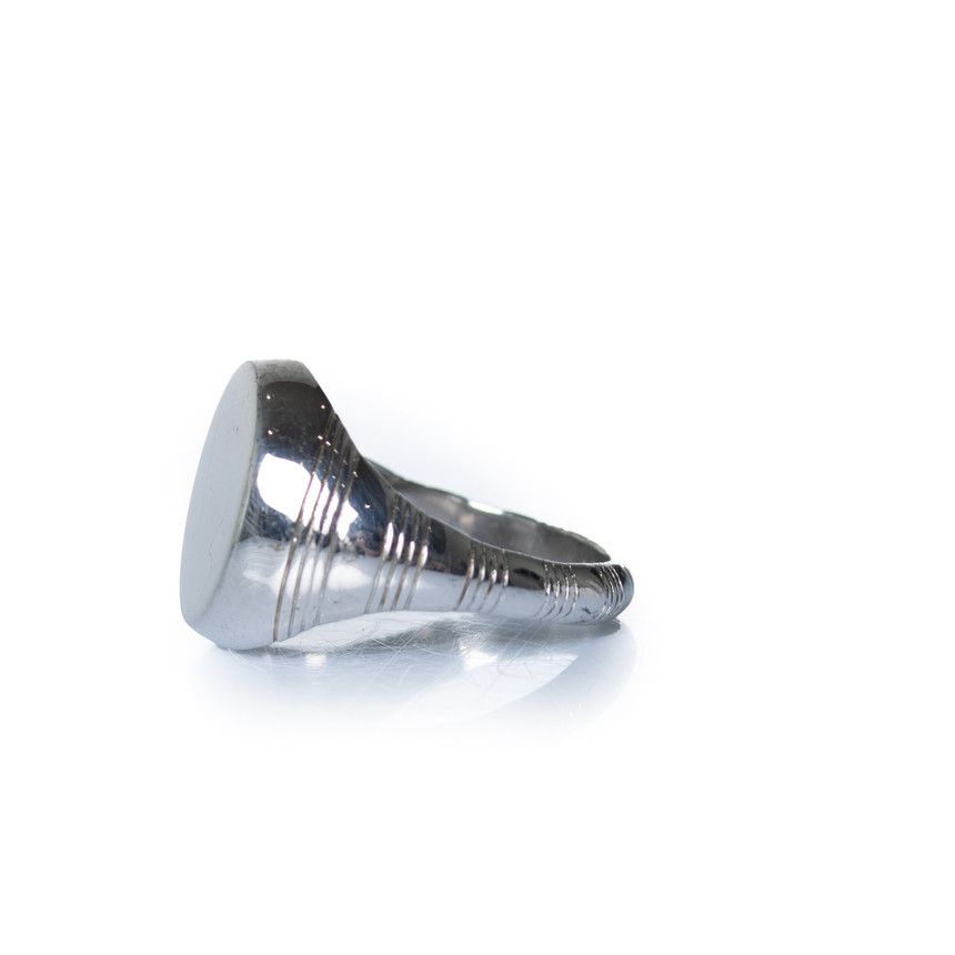 A.P.C. A.P.C., silver signet ring Size ONE SIZE - 6 Thumbnail