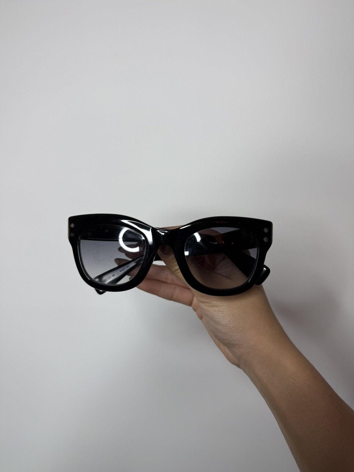 Chrome Hearts CHROME HEARTS TEAR DROP JONNY II SUNGLASSES Size ONE SIZE - 3 Thumbnail