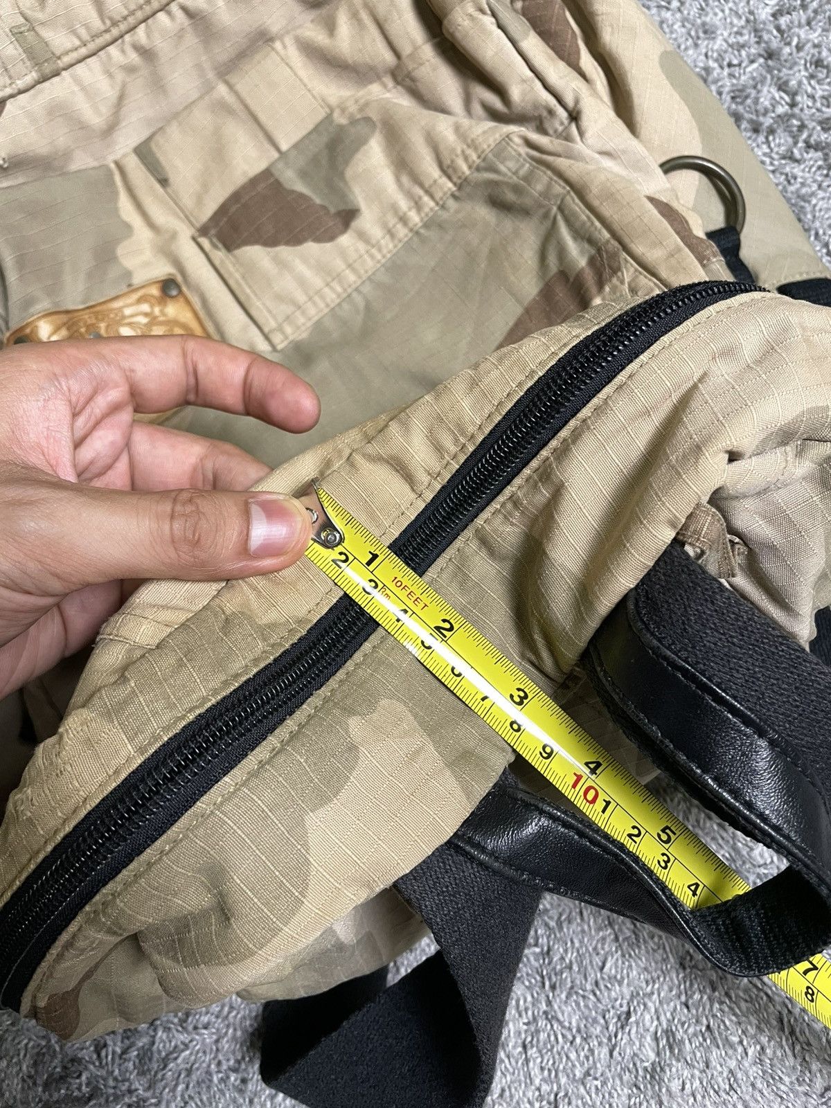 Dolce & Gabbana Dolce & Gabbana Reconstruct Camo Cargo Bagpack Size ONE SIZE - 23 Thumbnail