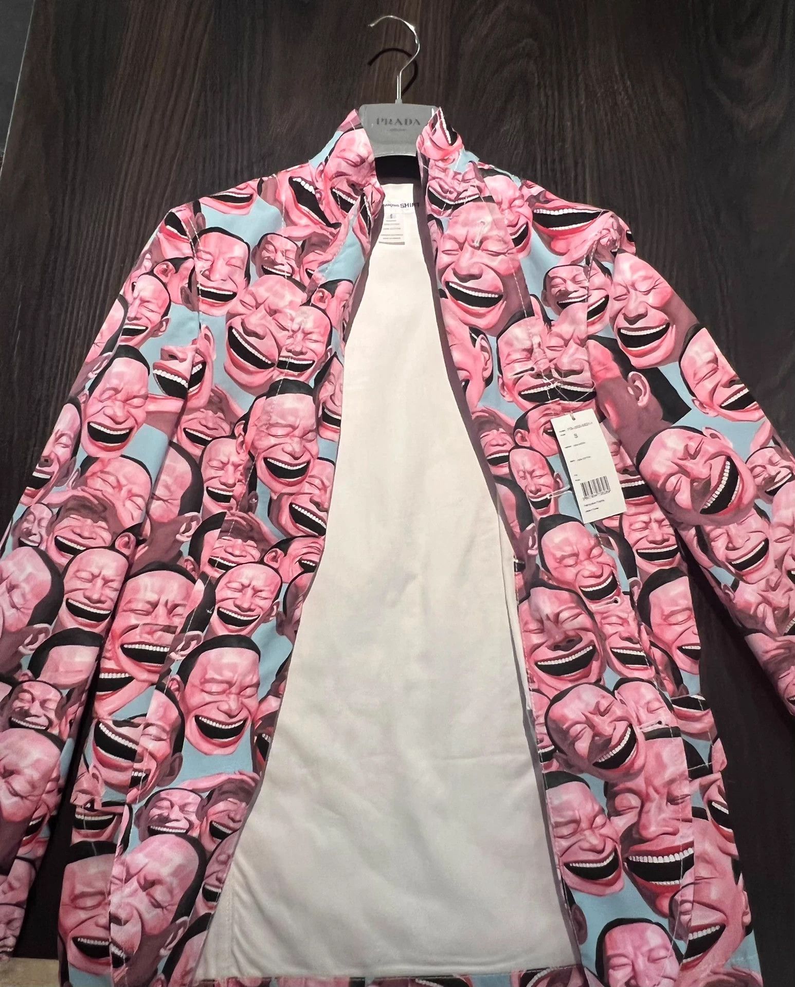 Comme des Garcons CDG SHIRT x Yue Minjun Laughing Portrait Suit S New Size S / US 4 / IT 40 - 5 Thumbnail
