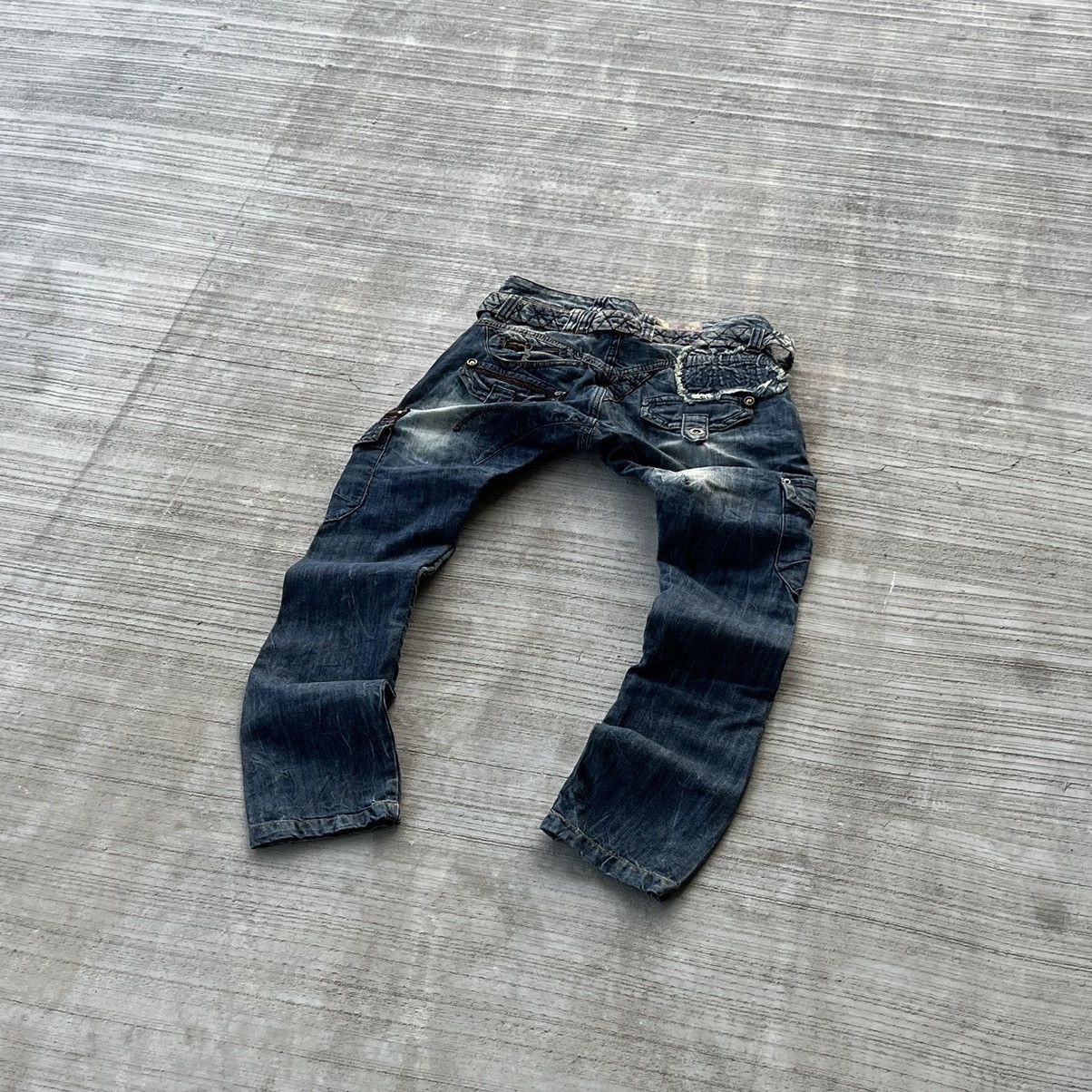 Raw State Raw Life Style vintage rare Jeans Denim Pants Trousers Size 27" / US 4 / IT 40 - 7 Thumbnail