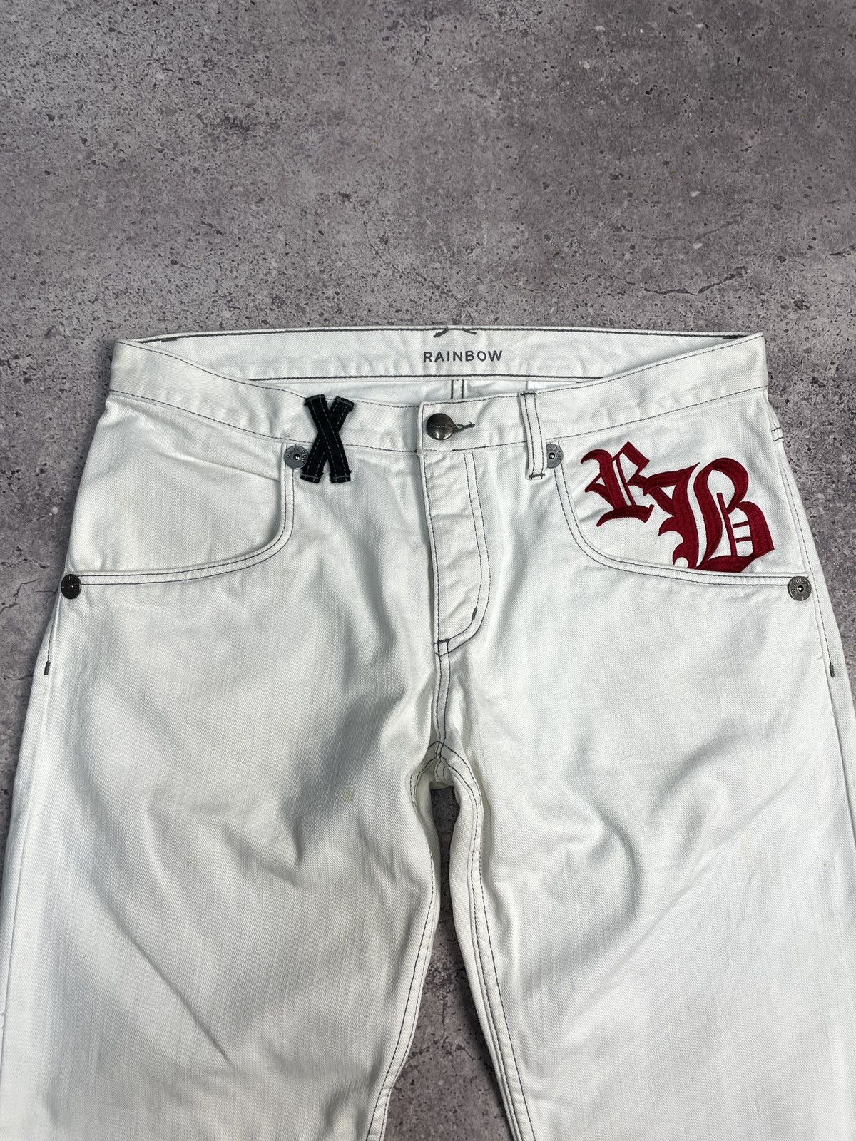 Ed Hardy Crazy Vintage 00s Ed Hardy Jnco Dragon Embroidered Pants NWT Size US 34 / EU 50 - 9 Thumbnail