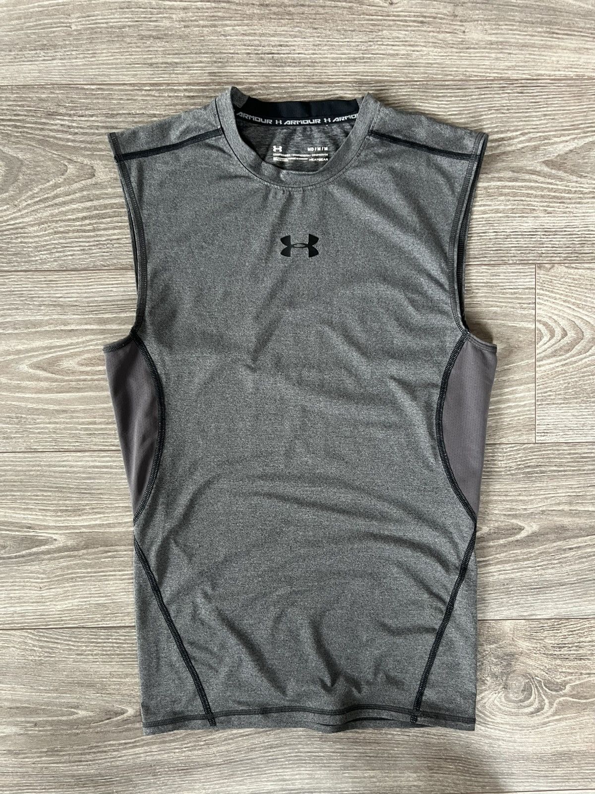 Other × Under Armour Under Armour Central Logo Onix Compression Heatgear Tee Size US M / EU 48-50 / 2 - 8 Thumbnail