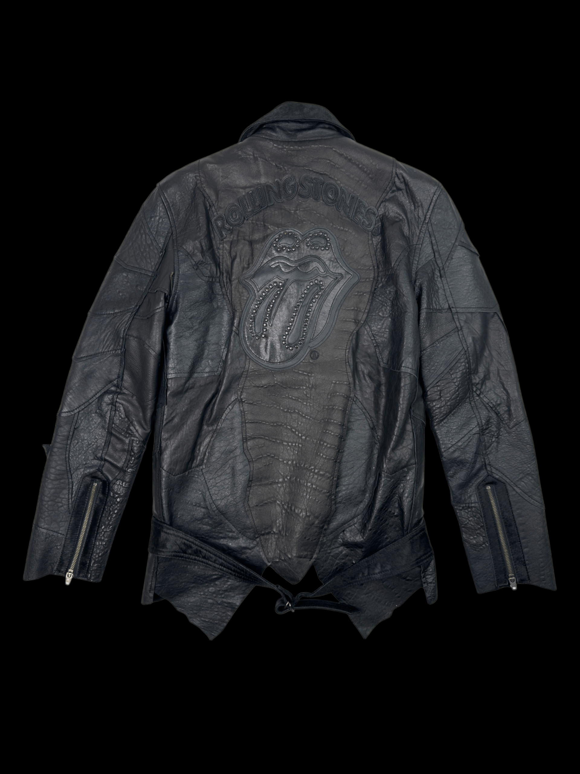 The Rolling Stones jack rose aw10 rolling stones distressed leather jacket Size US L / EU 52-54 / 3 - 4 Thumbnail