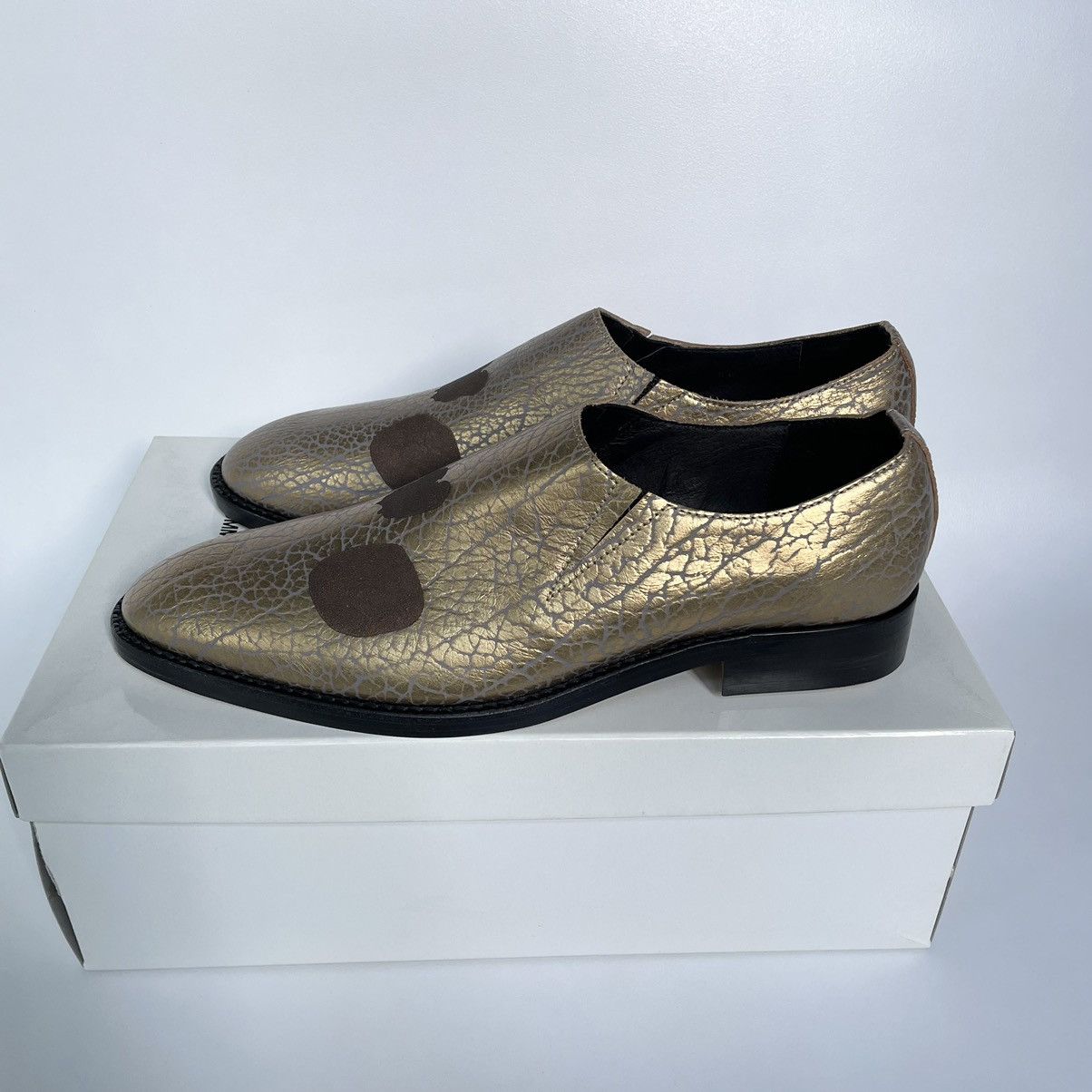 Comme des Garcons ‘Skull Print’ Leather Loafers Size US 8 / EU 41 - 17 Thumbnail