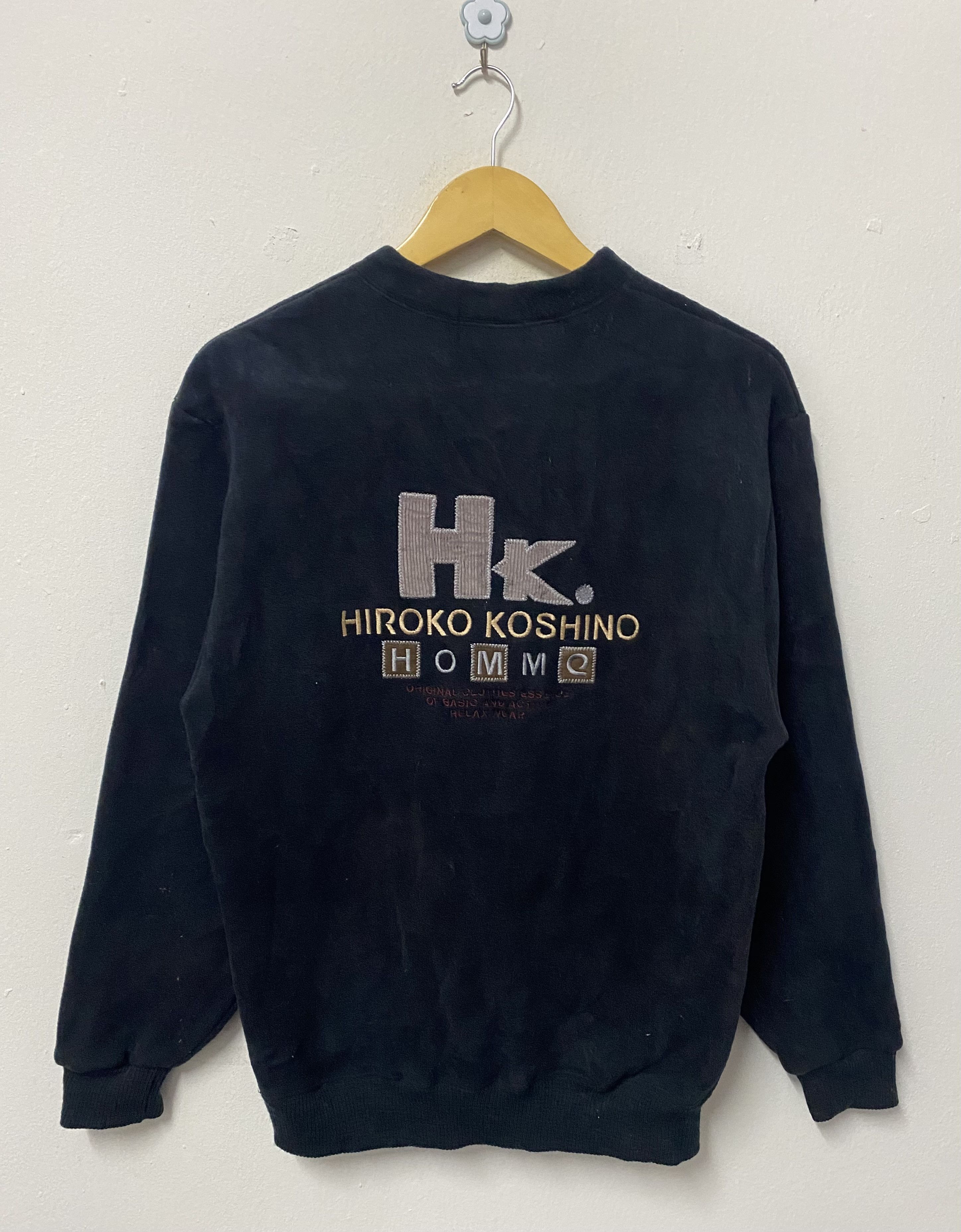 Hiroko Koshino Homme Vintage Hiroko Koshino Homme Knitwear Shirts Size US S / EU 44-46 / 1 - 1 Thumbnail