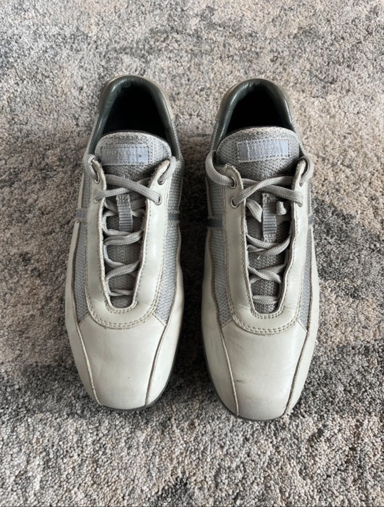 Prada Prada 2000's soccer leather trainers Size US 7 / EU 40 - 6 Thumbnail
