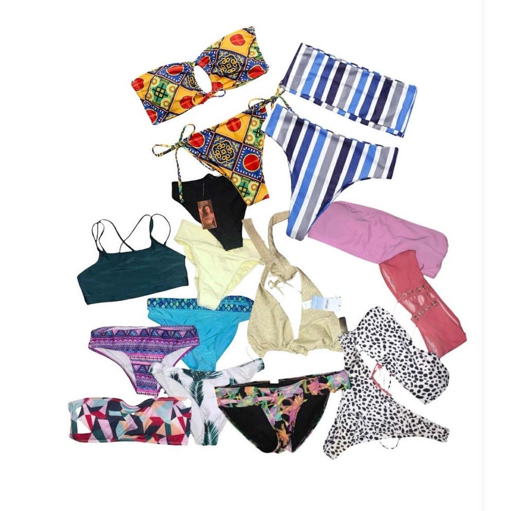 Other 17pc Swim Bottoms/Tops Bikini New w/ Tags/Light Wear XS/S Size ONE SIZE - 3 Thumbnail