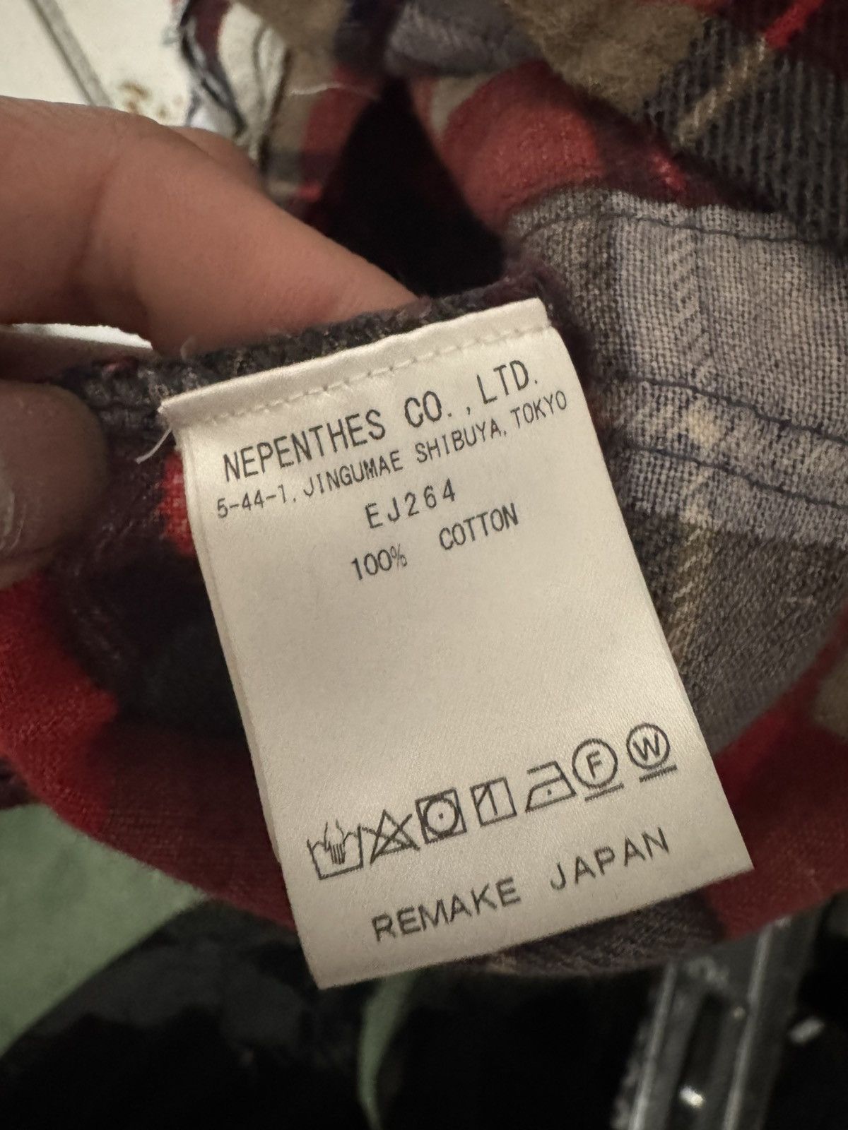 Japanese Brand × Needles Needles Rebuild Flannel Size US S / EU 44-46 / 1 - 4 Thumbnail