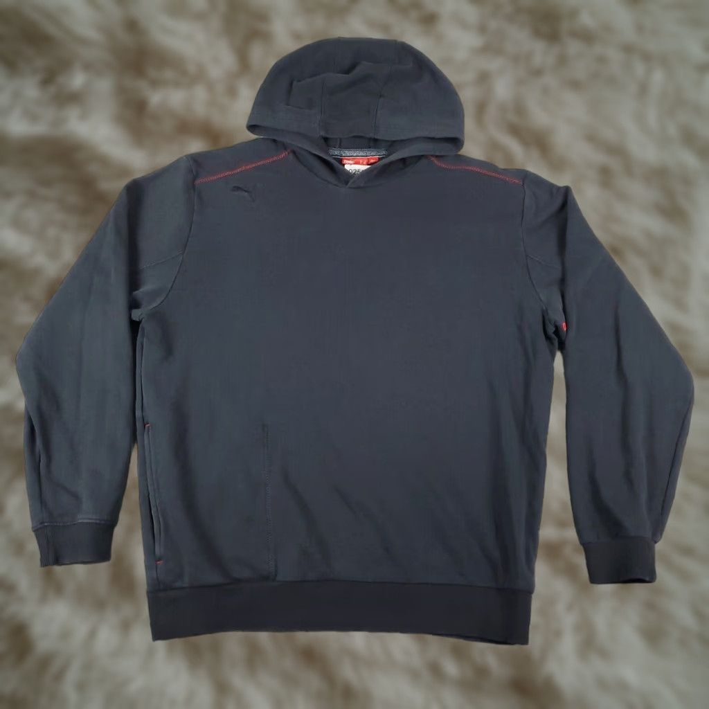 Puma Vintage Puma Mens Pullover Hoodie Sweatshirt Large Black Sports Modern Size US M / EU 48-50 / 2 - 1 Thumbnail