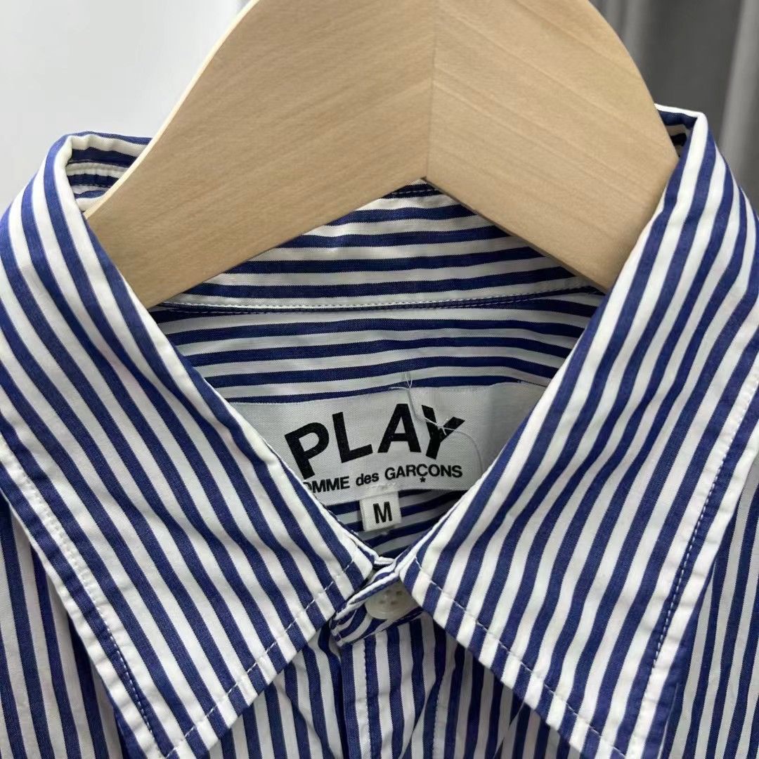Comme des Garcons PLAY CDG PLAY HEART SHIRT Size US M / EU 48-50 / 2 - 3 Thumbnail