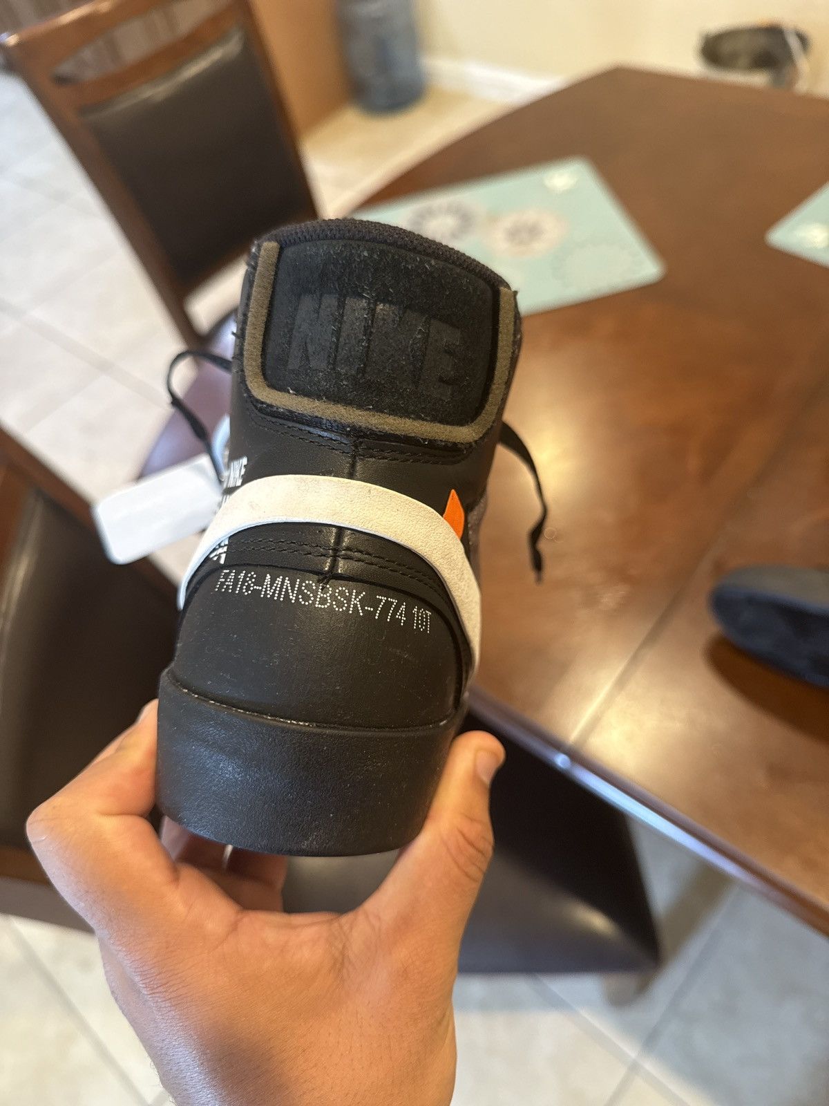 Nike × Off-White Off White x Nike Blazer High Size US 10.5 / EU 43-44 - 3 Thumbnail