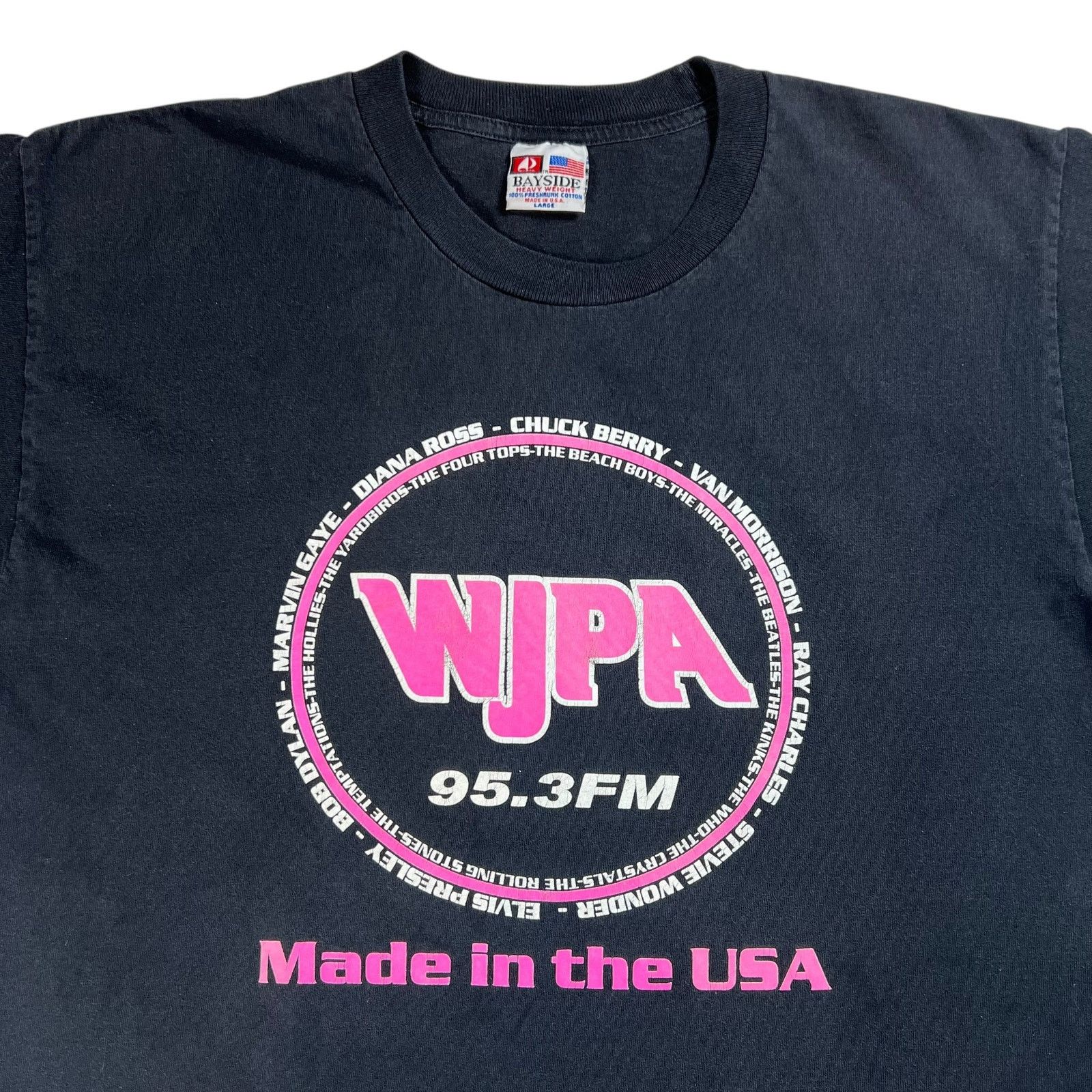Band Tees × Vintage Vintage 90s WJPA 95.3 FM Radio station tee (L) Size US L / EU 52-54 / 3 - 2 Thumbnail
