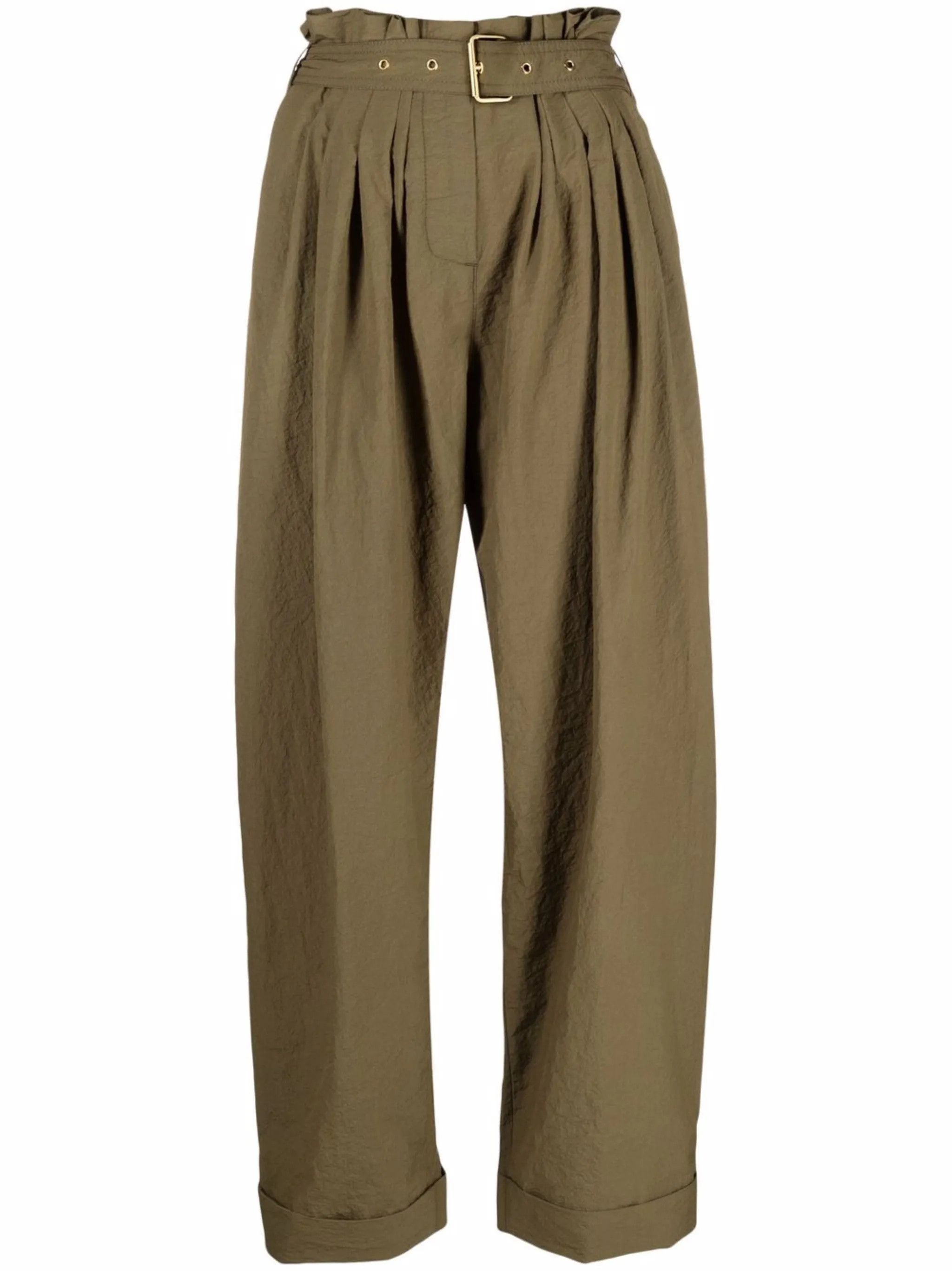 Balmain o1y0625 Casual Pant in Military Green Size 28" / US 6 / IT 42 - 1 Thumbnail