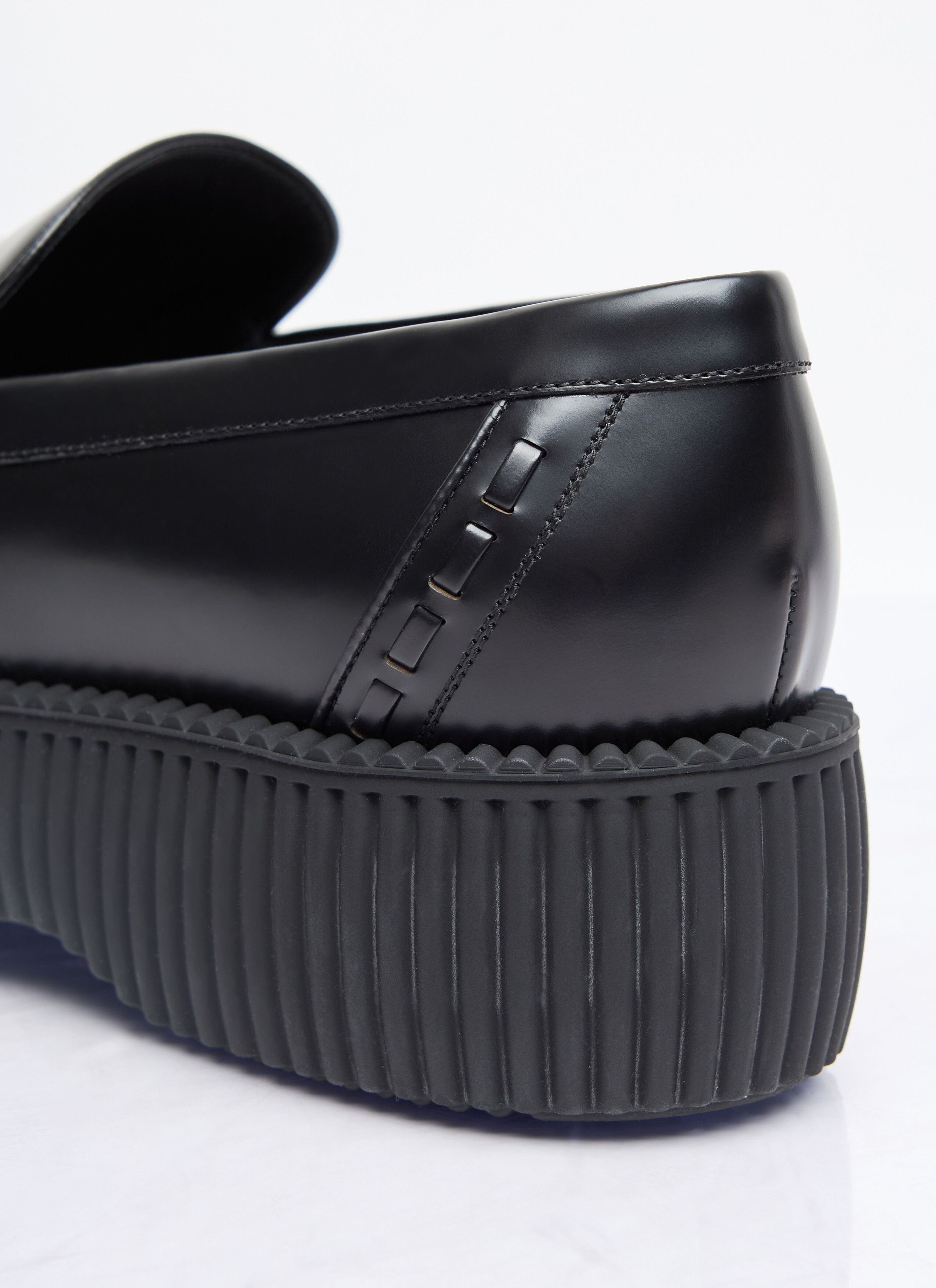 Gucci o1mt1gz0925 Men's Gucci Horsebit Creeper Loafers in Black Size US 7.5 / EU 40-41 - 5 Thumbnail