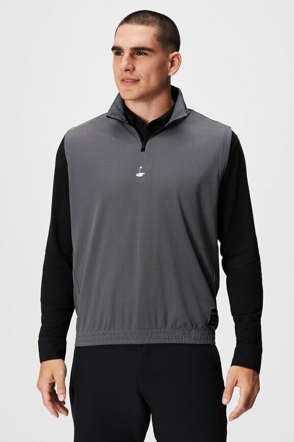 Fabletics Fabletics Fairway Quarter Zip Vest Golf Flag Mens Medium Size US M / EU 48-50 / 2 - 1 Thumbnail
