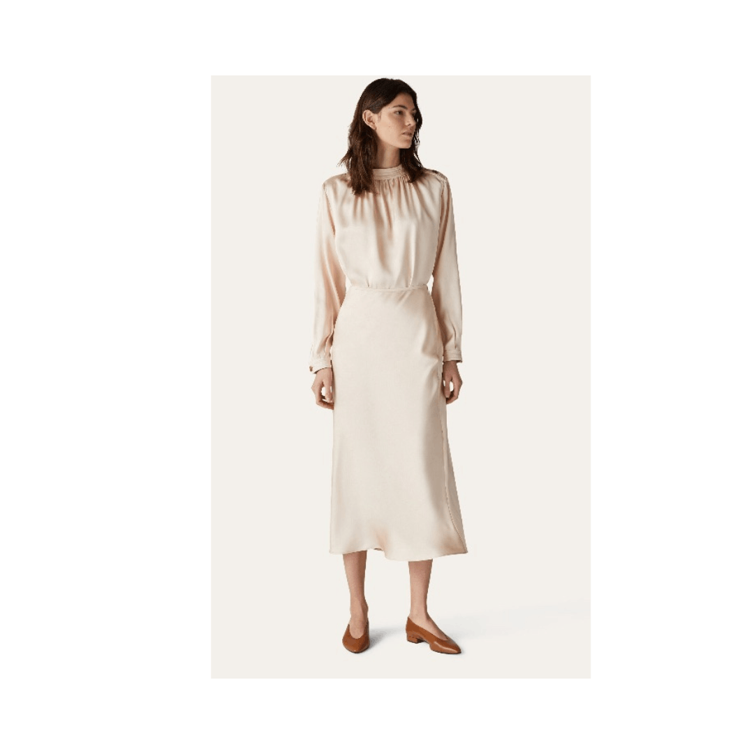 Loro Piana o1srvl11e1224 Cam Josephine Blouse in Ivory Size M / US 6-8 / IT 42-44 - 2 Thumbnail