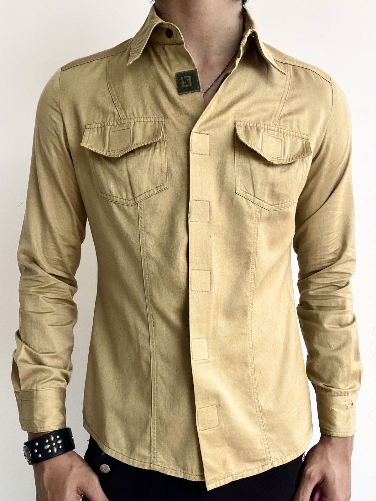 Fendi 2000s Fendi Beige Shirt Size US M / EU 48-50 / 2 - 4 Thumbnail