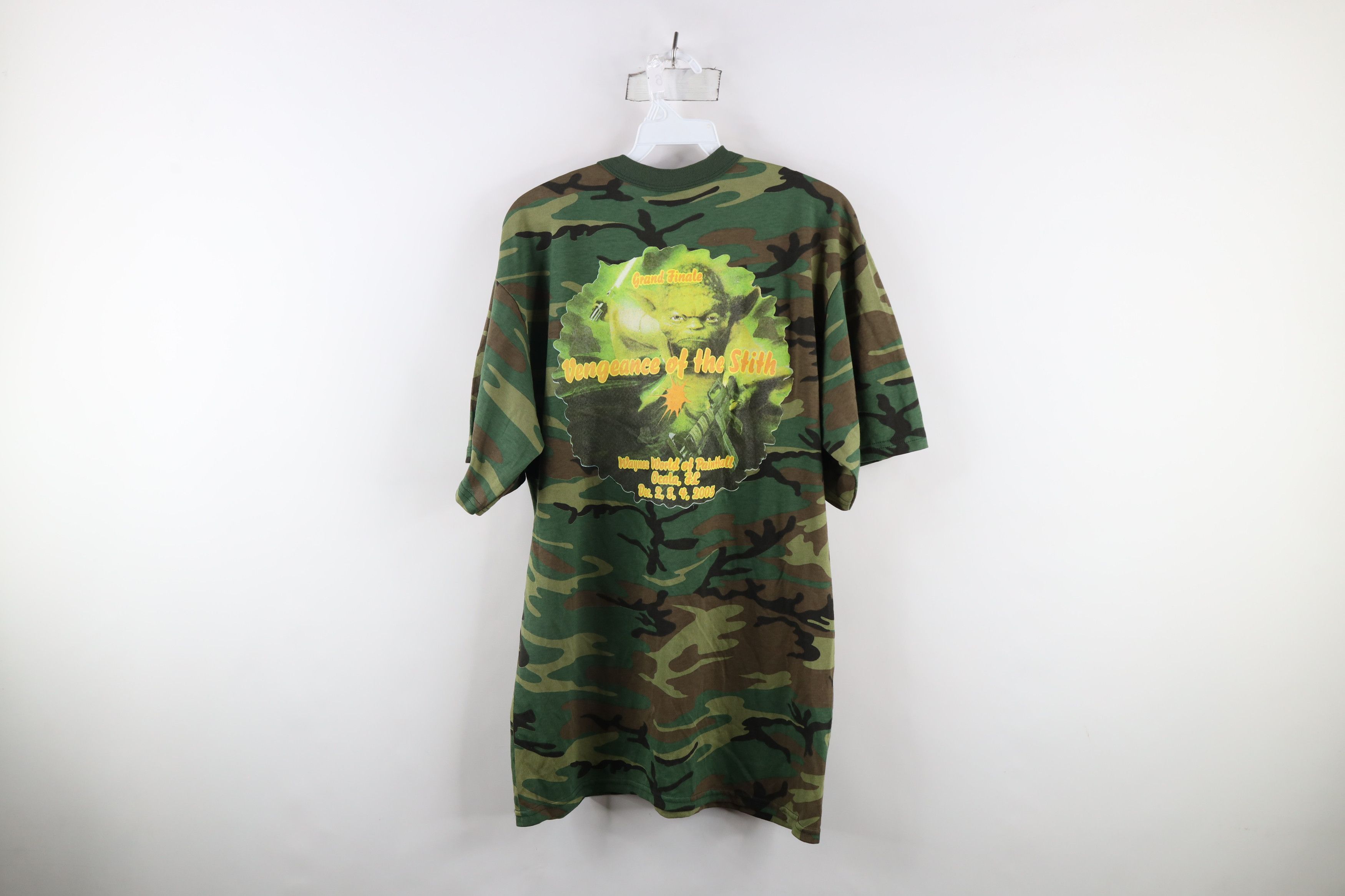 Vintage Vintage Y2K Streetwear Camouflage Paintball T-Shirt Size US L / EU 52-54 / 3 - 10 Thumbnail