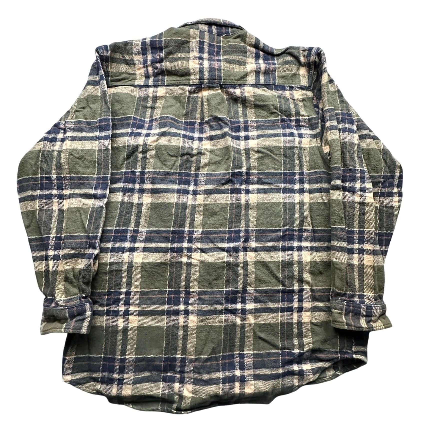 Vintage Field & Stream Flannel Button Up Shirt Mens L Long Sleeve Plaid Green Check Casual Workwear Size US L / EU 52-54 / 3 - 2 Thumbnail
