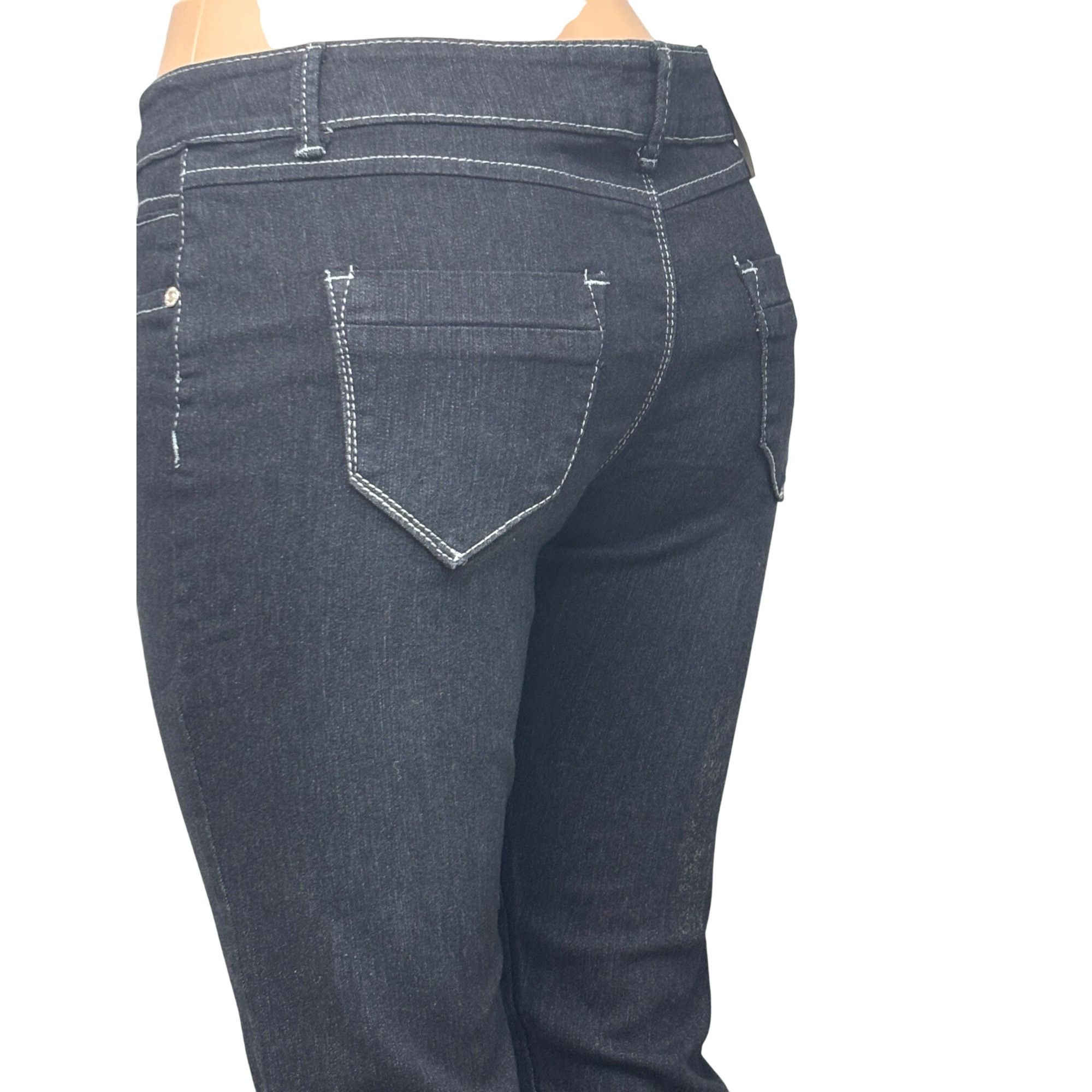 Other Out Jeans Women’s Dark Wash Stretch Skinny Jeans (Jeggings), Size 30" / US 8 / IT 44 - 9 Thumbnail