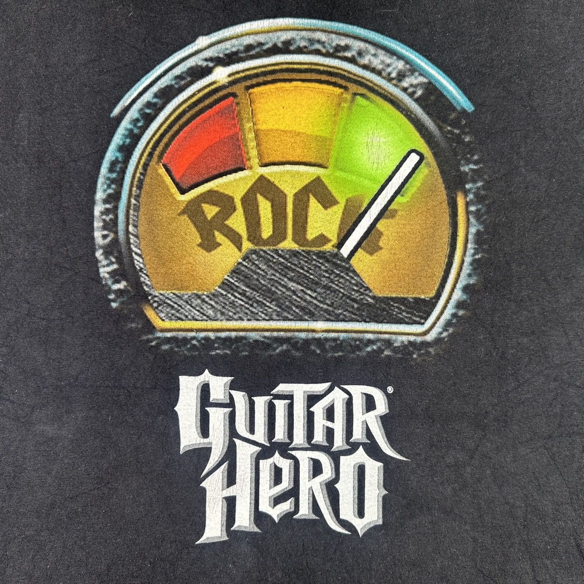 Hanes Vintage Y2K Hanes Guitar Hero I Rock Promo Tee - Size Large Size US L / EU 52-54 / 3 - 2 Thumbnail