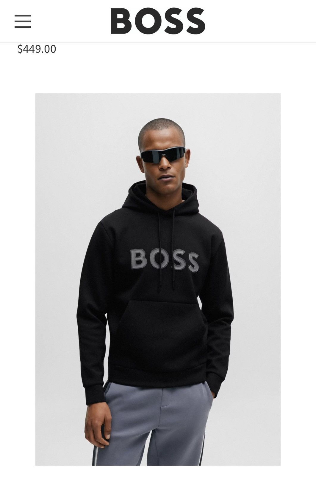 Hugo Boss Hugo Boss Hoodie Soody Size US S / EU 44-46 / 1 - 10 Thumbnail