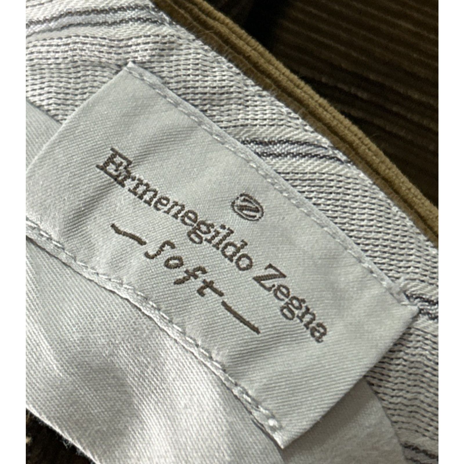 Ermenegildo Zegna Ermenegildo Zegna Corduroy Baggy Pants TG 54 XL 37x30 Loose Size US 37 - 5 Thumbnail