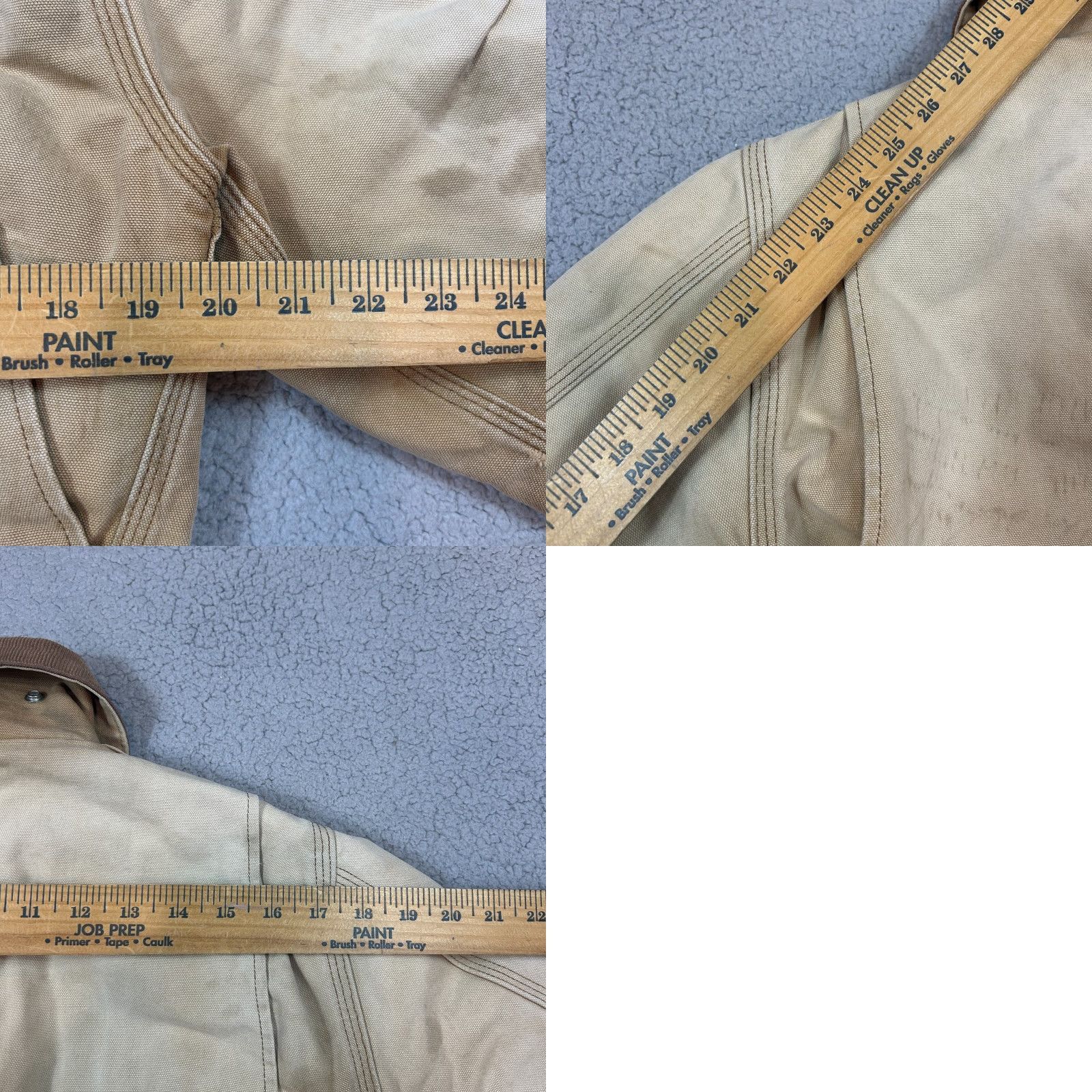 Carhartt VINTAGE Carhartt Jacket Mens Small Corduroy Bomber Insulated Beige Detroit Collar Size US S / EU 44-46 / 1 - 8 Thumbnail