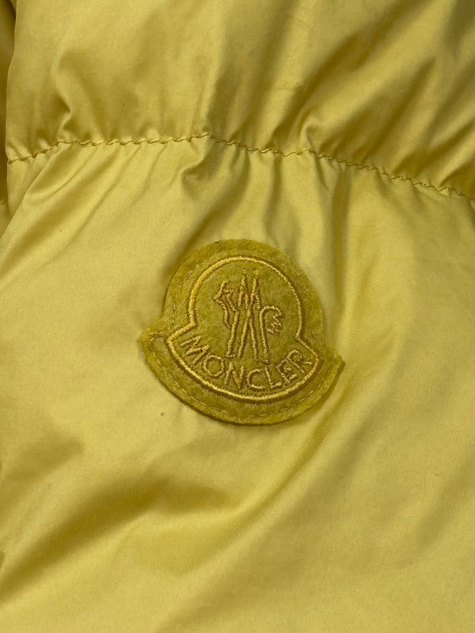 Moncler Moncler Down Jacket Mustard Yellow Size 2 M Lampo Zipper Size US M / EU 48-50 / 2 - 6 Thumbnail