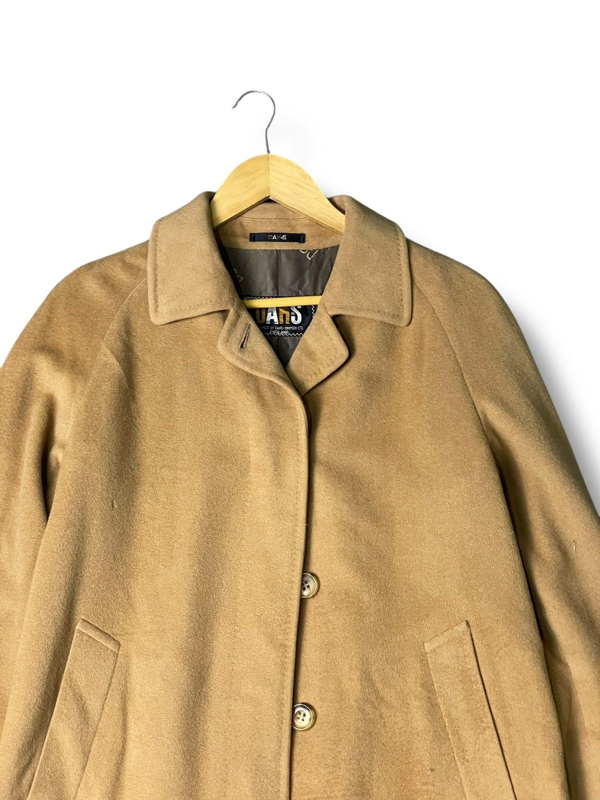 DAKS × Japanese Brand × Vintage Vintage DAKS LONDON Long Woollen Coat (114) Size US XXS / EU 40 - 5 Thumbnail