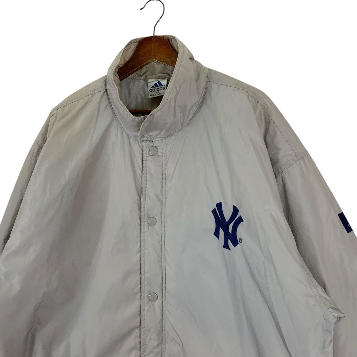 Adidas Vintage Adidas Button Light Jacket Size US L / EU 52-54 / 3 - 4 Thumbnail