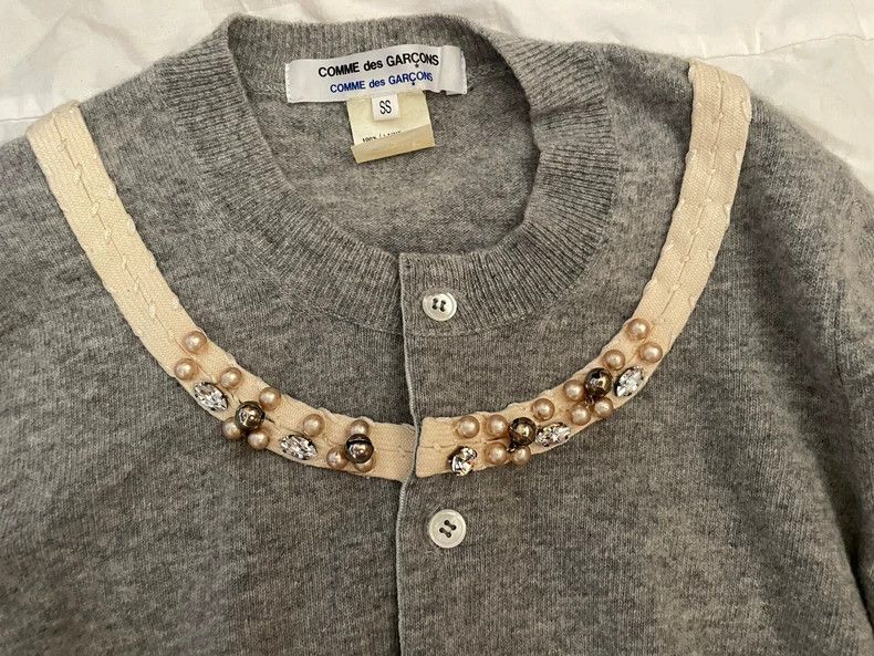 Comme des Garcons Comme Des Garcons Knitted sweater cardigan Size S / US 4 / IT 40 - 4 Thumbnail