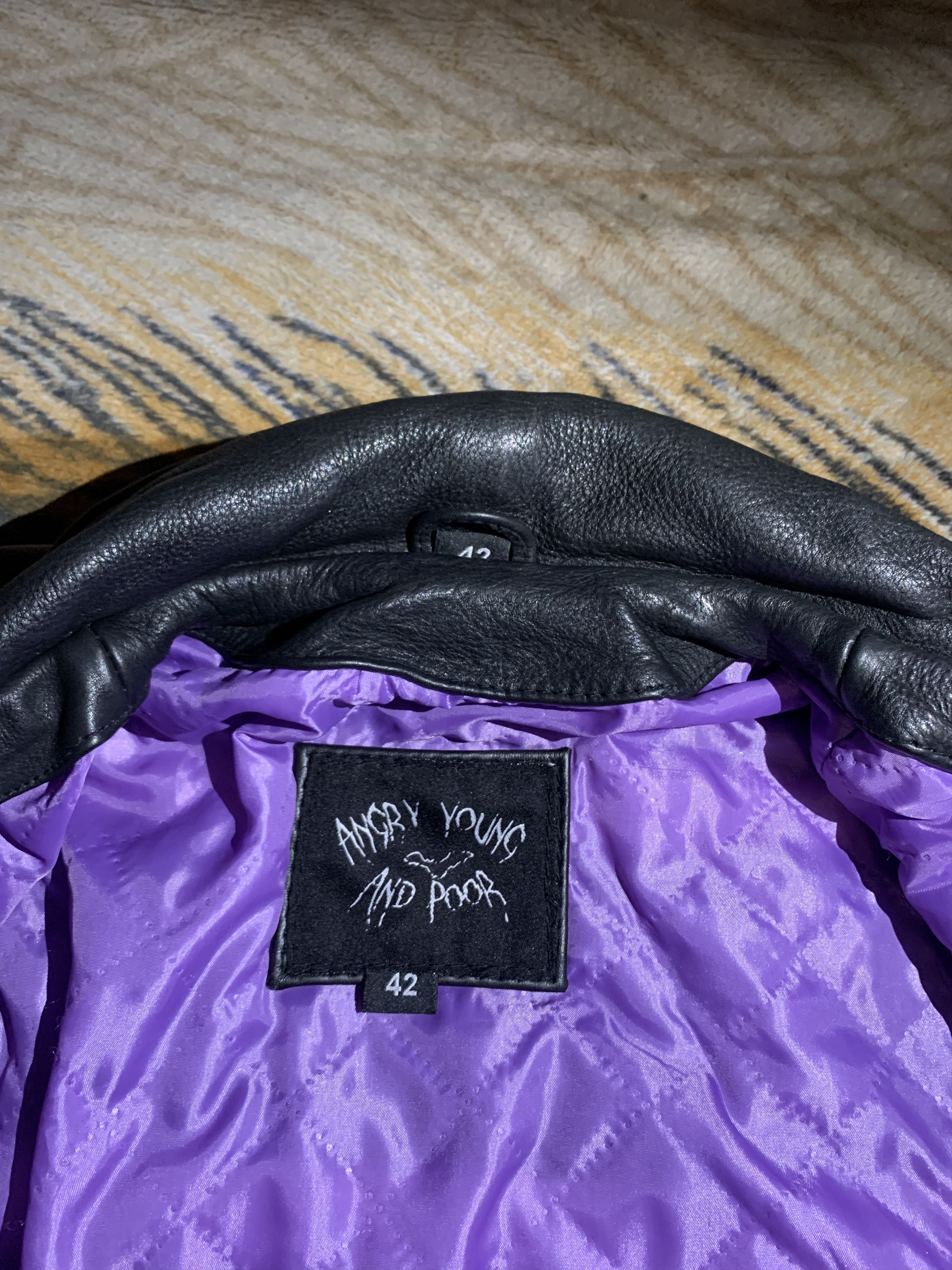 Other AngryYoungAndPoor Leather Jacket Size US L / EU 52-54 / 3 - 3 Thumbnail
