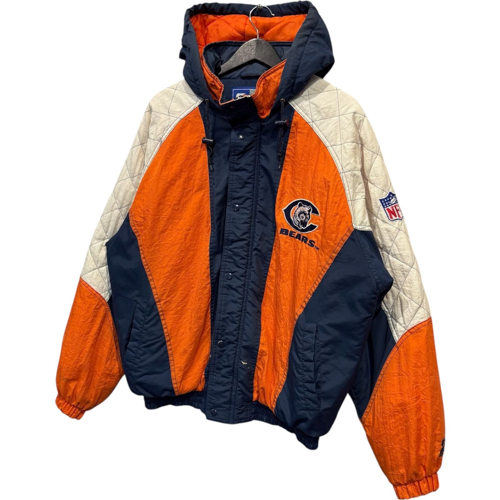 Vintage Starter Chicago Bears Full Zip NFL Jacket L