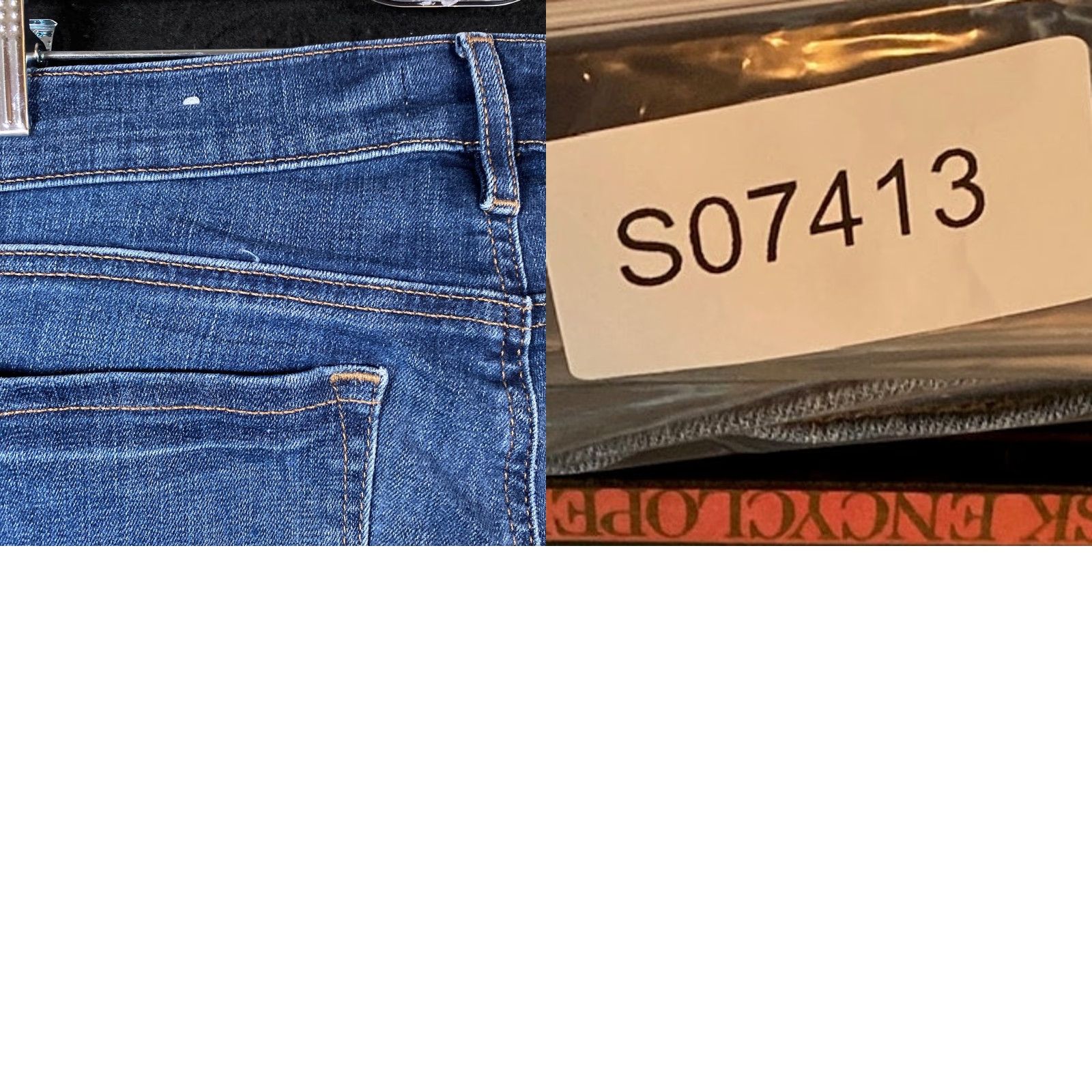 Ann Taylor Ann Taylor LOFT Womens Jeans Blue Ankle Distressed High Rise Stretch 31 Denim Size 24" / US 00 / IT 34 - 9 Thumbnail
