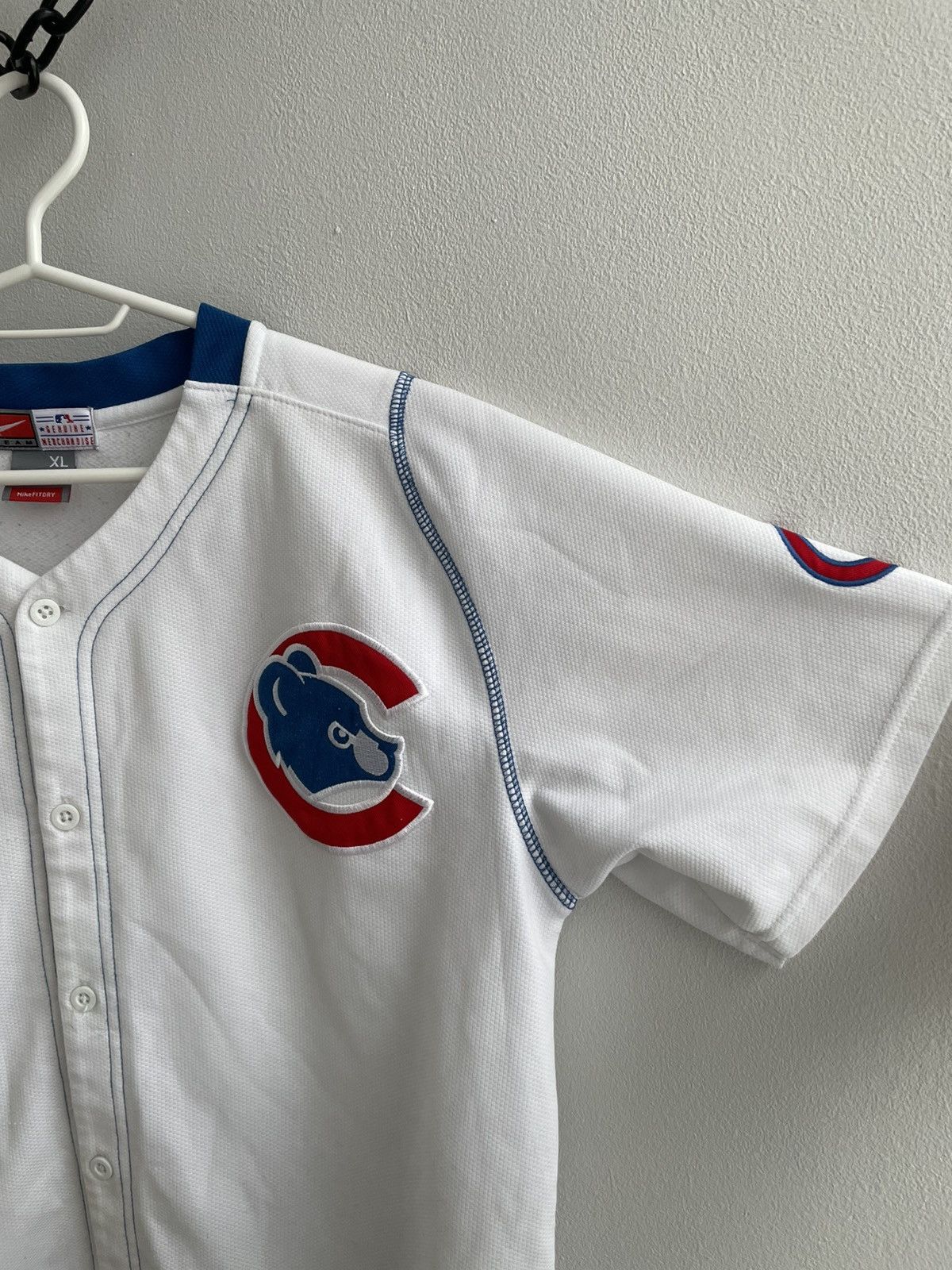 Nike Vintage Chicago Cubs Nike Jersey Shirt 90s 00s Baseball MLB Size US XL / EU 56 / 4 - 5 Thumbnail
