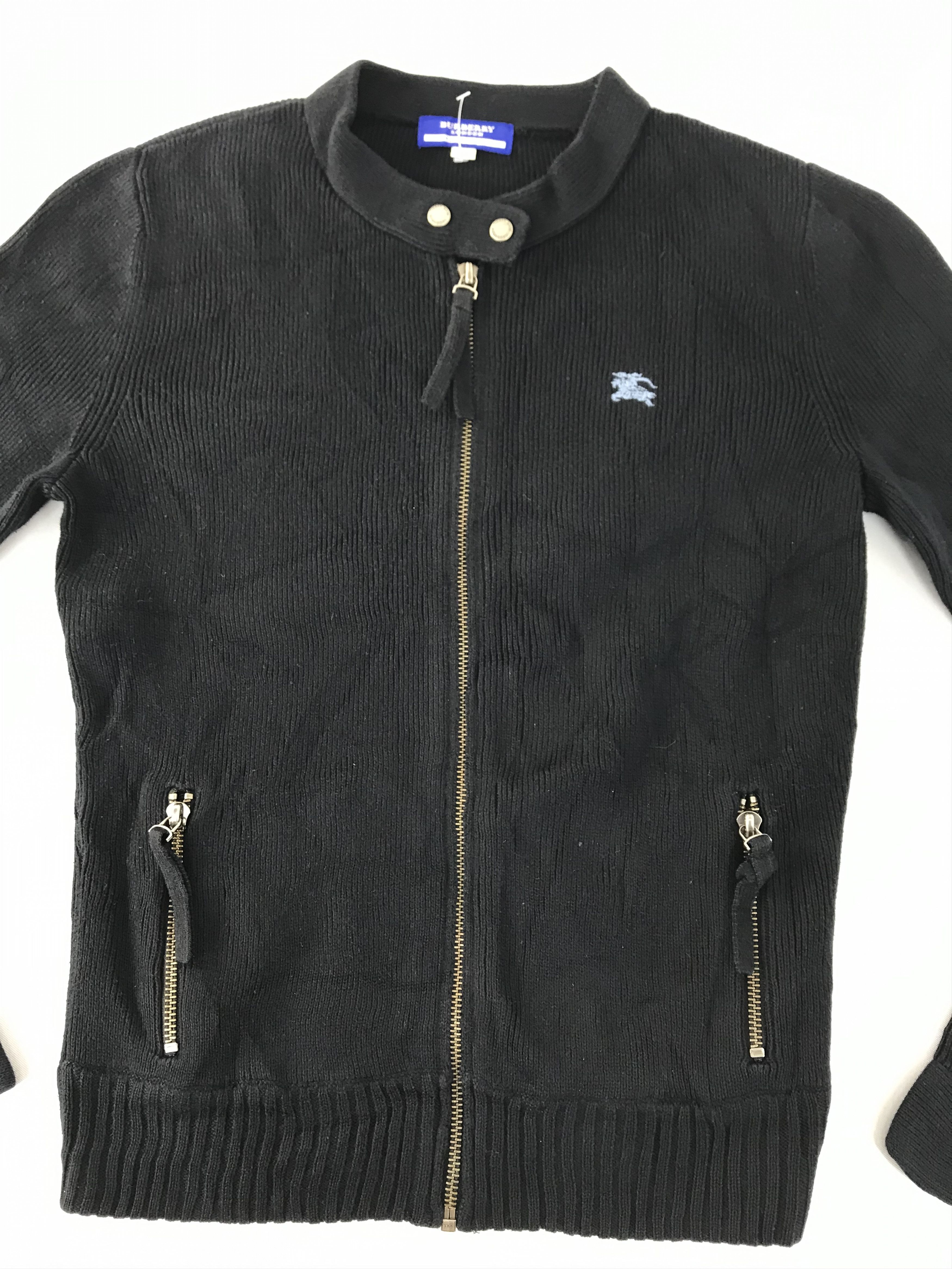 Burberry Burberry London Blue Label Corduroy Wool Trucker Zipper Size S / US 4 / IT 40 - 3 Thumbnail