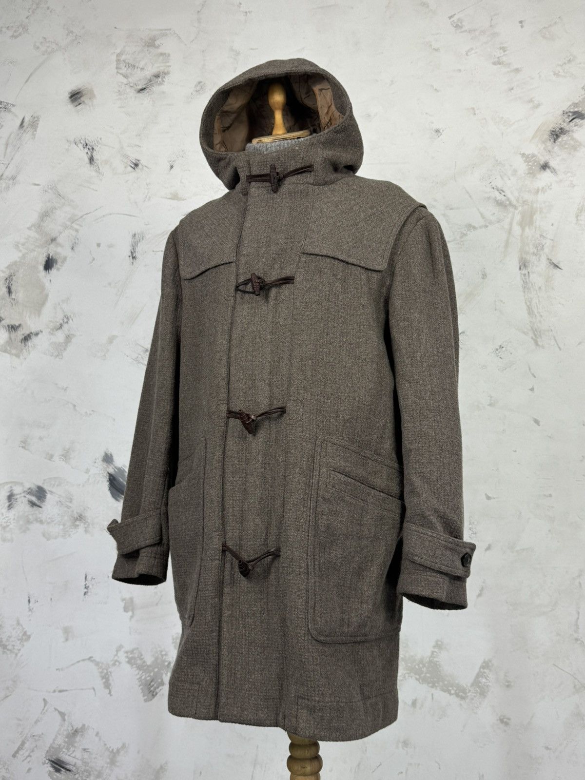 Hugo Boss Hugo Boss Duffle Coat Jacket Size 50 M - L Size US M / EU 48-50 / 2 - 2 Thumbnail