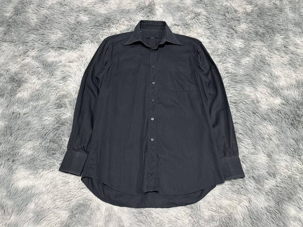 Gucci 🔥Vintage Gucci By Tom Ford Shirt Ls Black Size US L / EU 52-54 / 3 - 1 Thumbnail