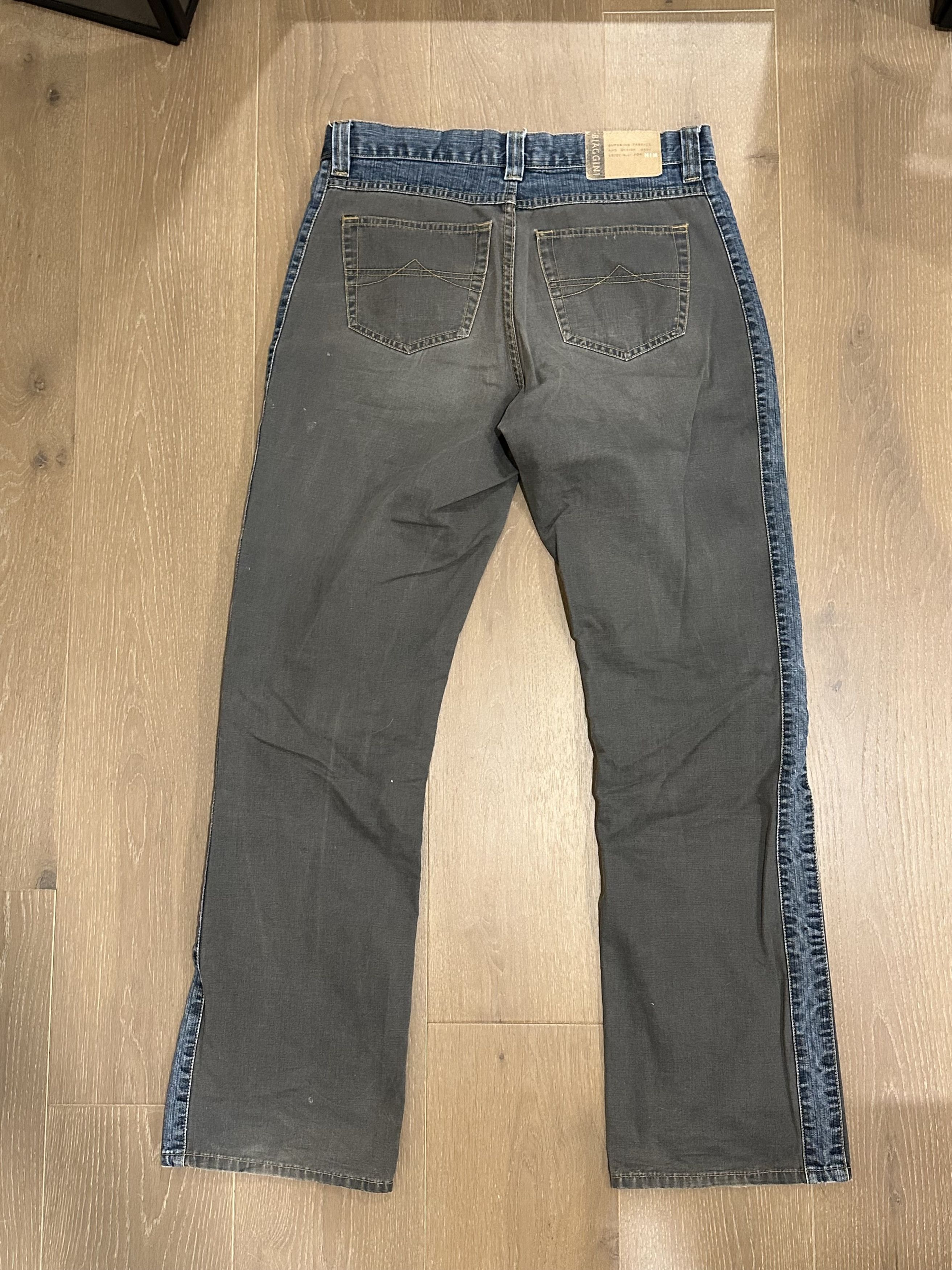 Vintage Vintage Biaggini Recontructed Hybrid Jean Size US 33 - 2 Thumbnail