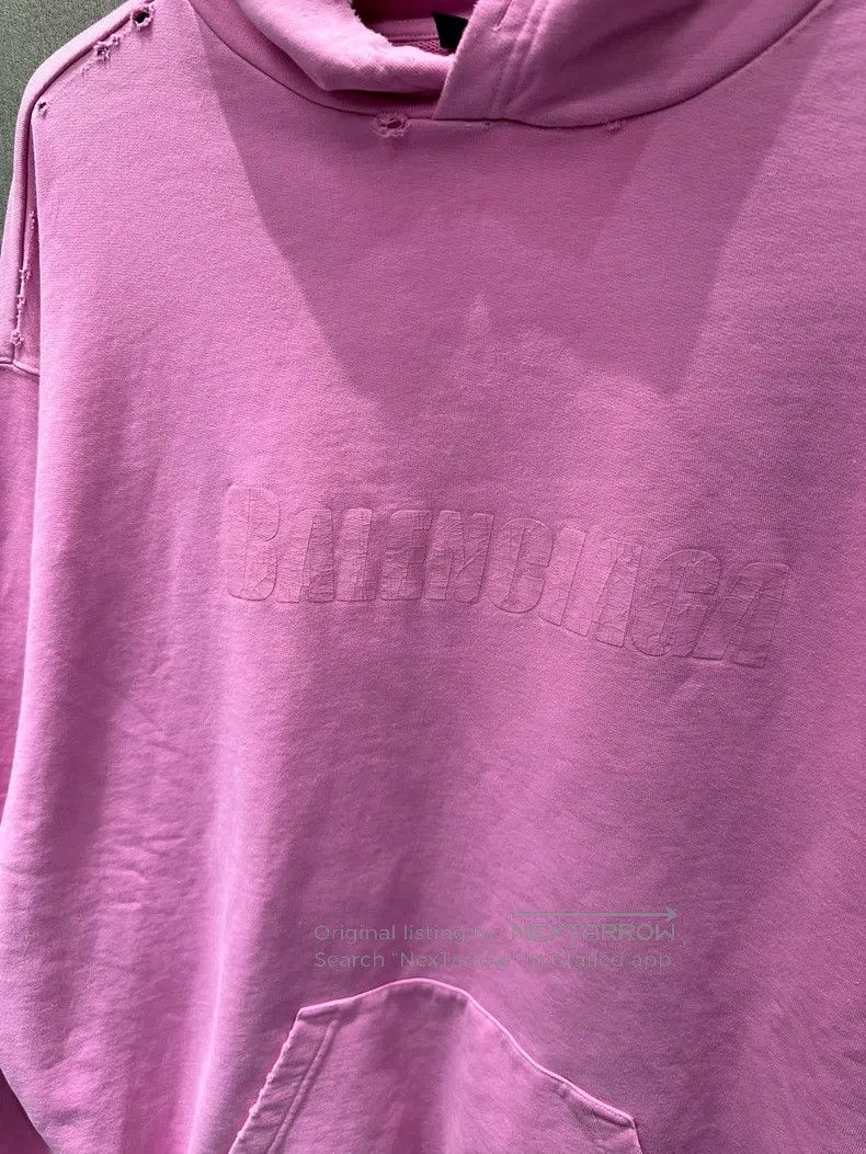 Balenciaga Balenciaga Pink hoodie Size US XS / EU 42 / 0 - 4 Thumbnail
