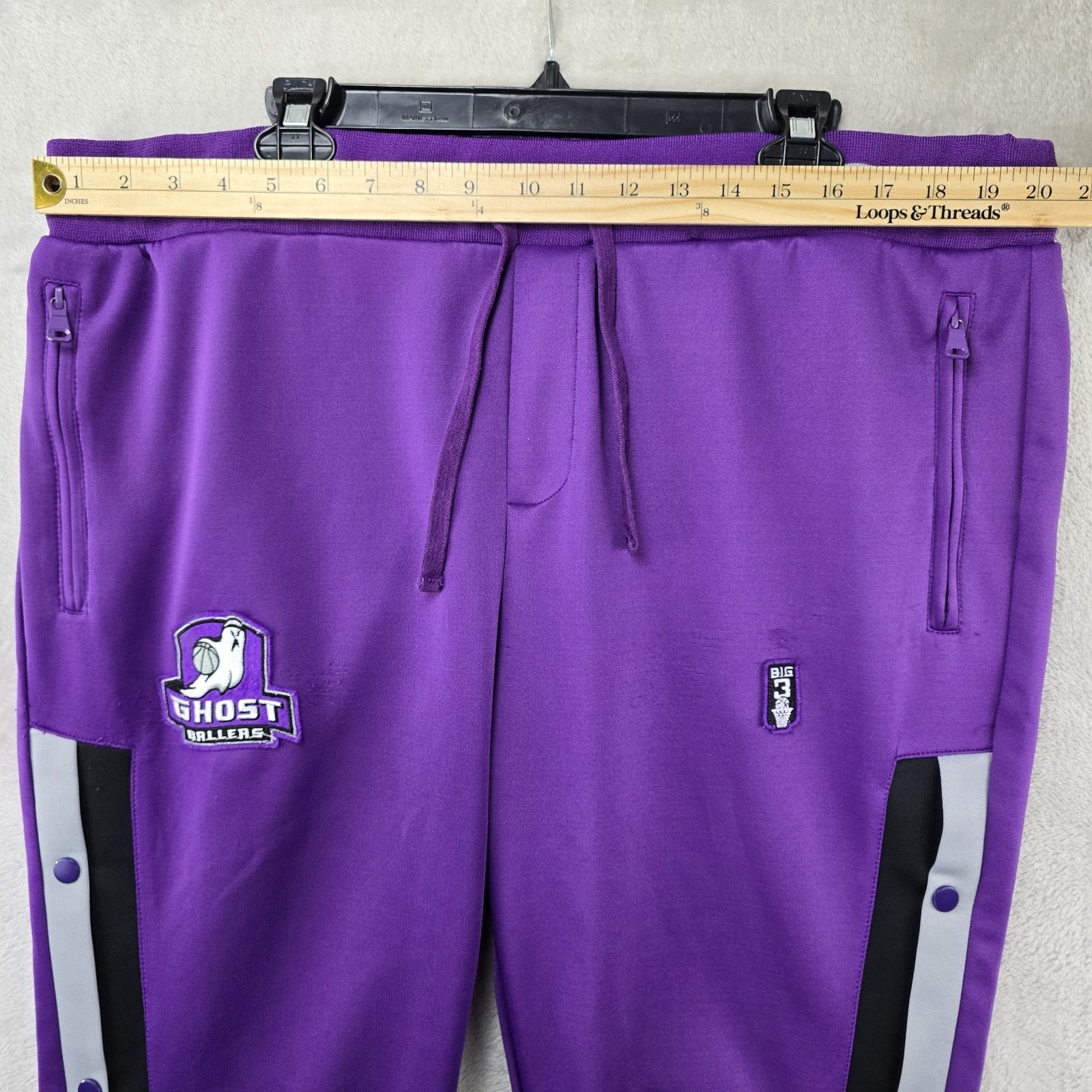 Other Big 3 Basketball Ghost Ballers Breakaway Warmup Pants 2XL Size US 40 / EU 56 - 11 Thumbnail