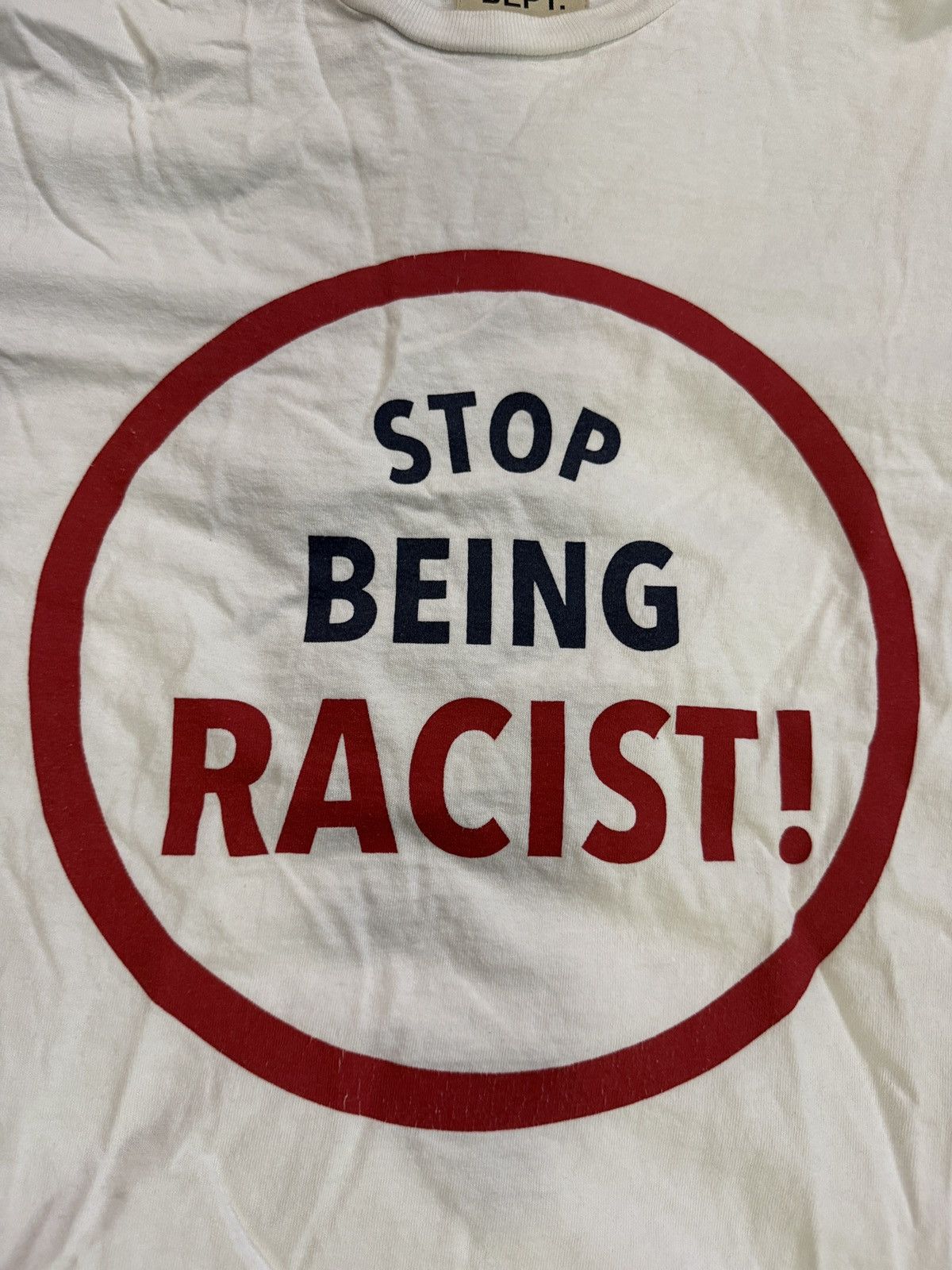 Gallery Dept. Stop Being Racist Gallery Dept Tee Size US L / EU 52-54 / 3 - 4 Thumbnail