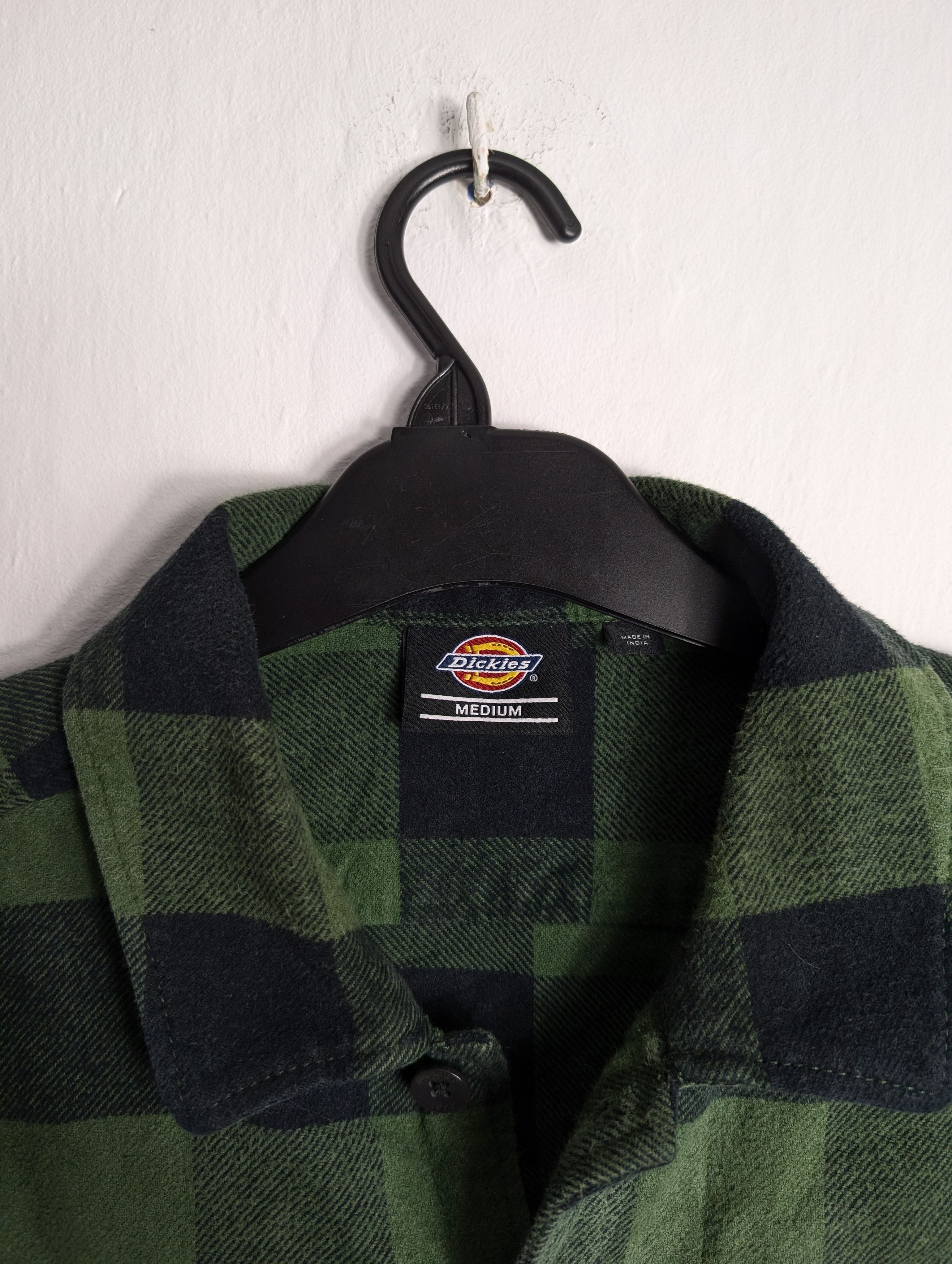 Dickies Dickies Black White Flannel Shirt Skate Size US M / EU 48-50 / 2 - 3 Thumbnail
